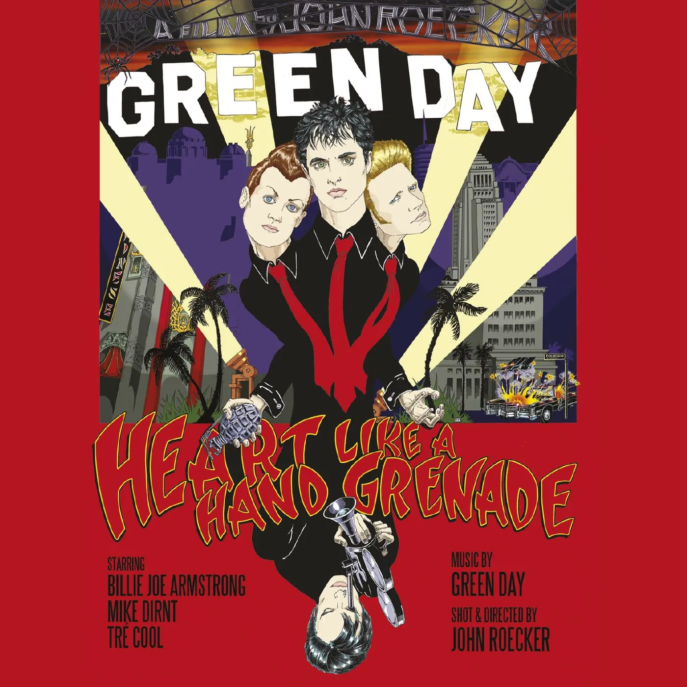 Green Day HEART LIKE A HAND GRENADE DVD