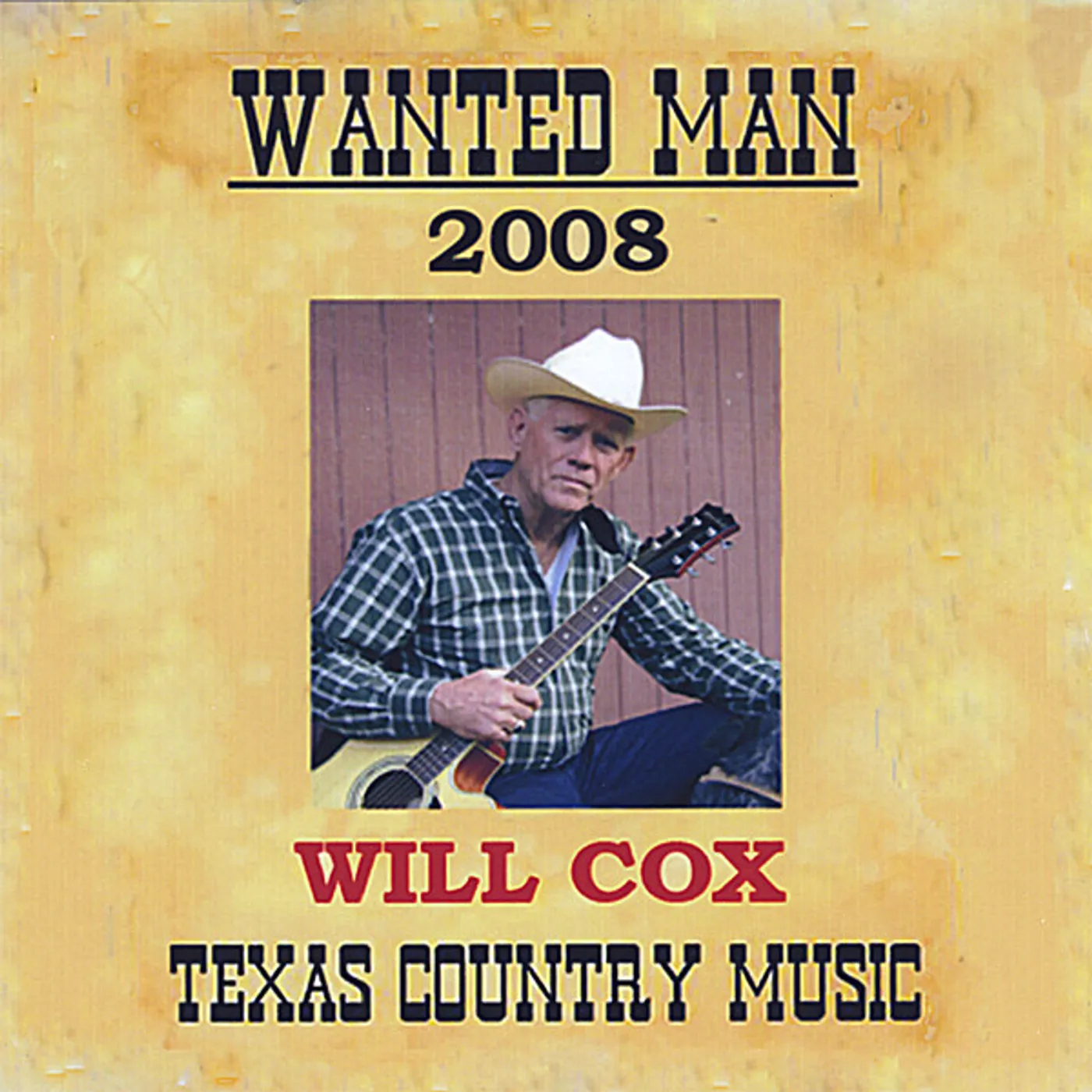 Will Cox WANTED MAN CD