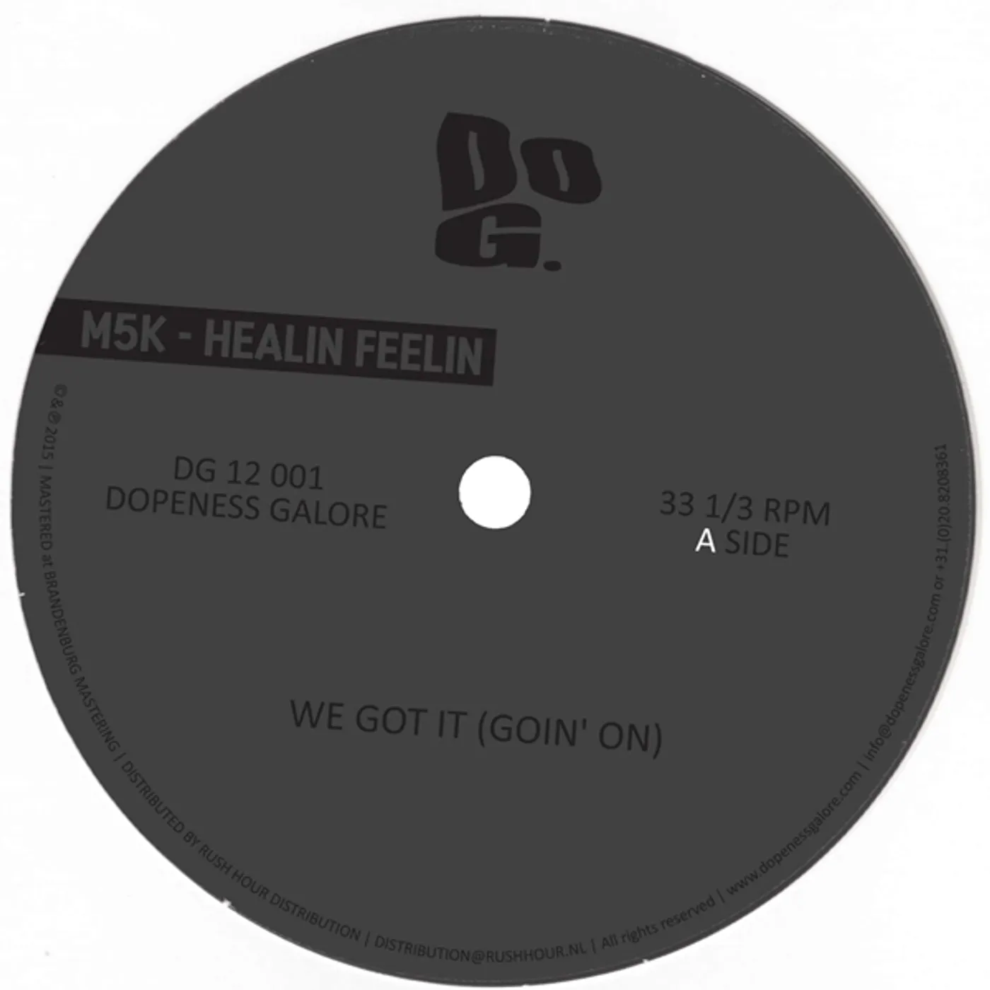 M5K Healin Feelin Vinyl Record