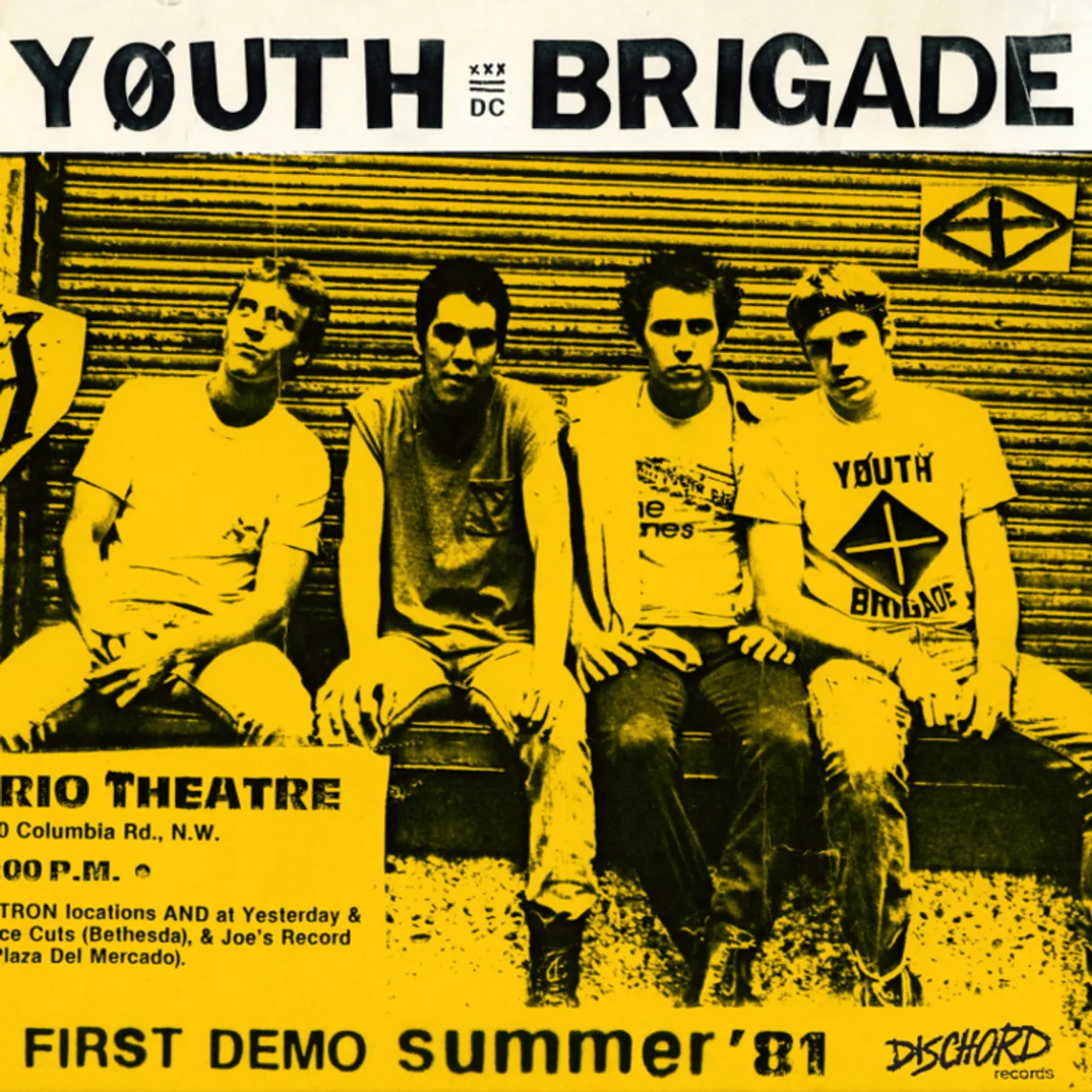 Youth Brigade COMPLETE FIRST DEMO Vinyl Record
