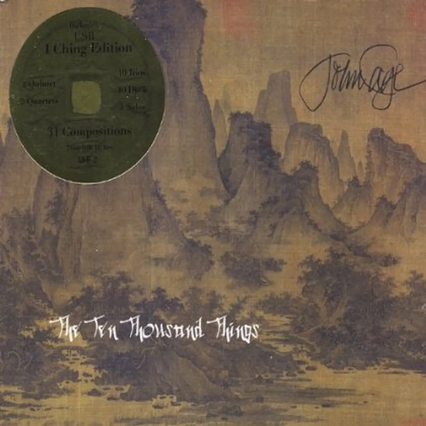 John Cage TEN THOUSAND THINGS CD