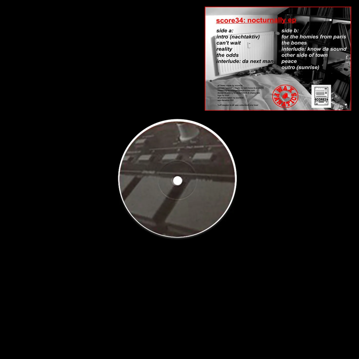 Score34 NOCTURNALLY Vinyl Record