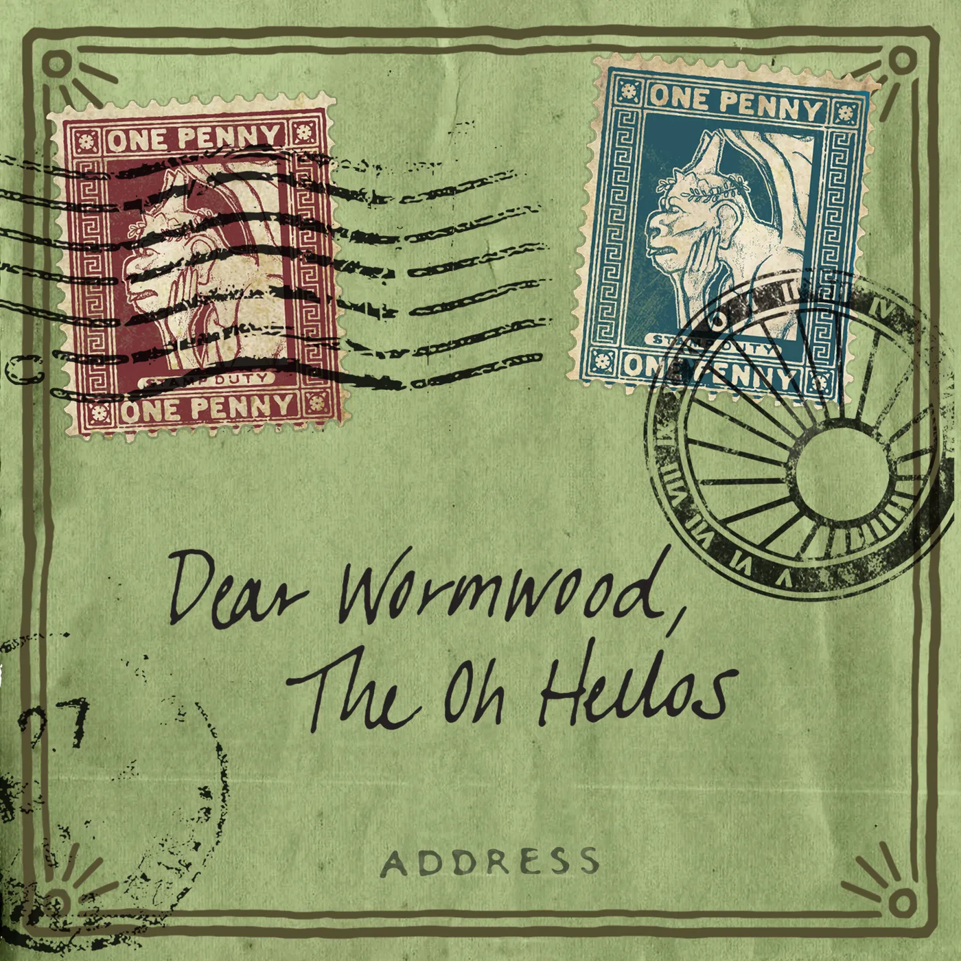 The Oh Hellos DEAR WORMWOOD (BONE & BEER) Vinyl Record