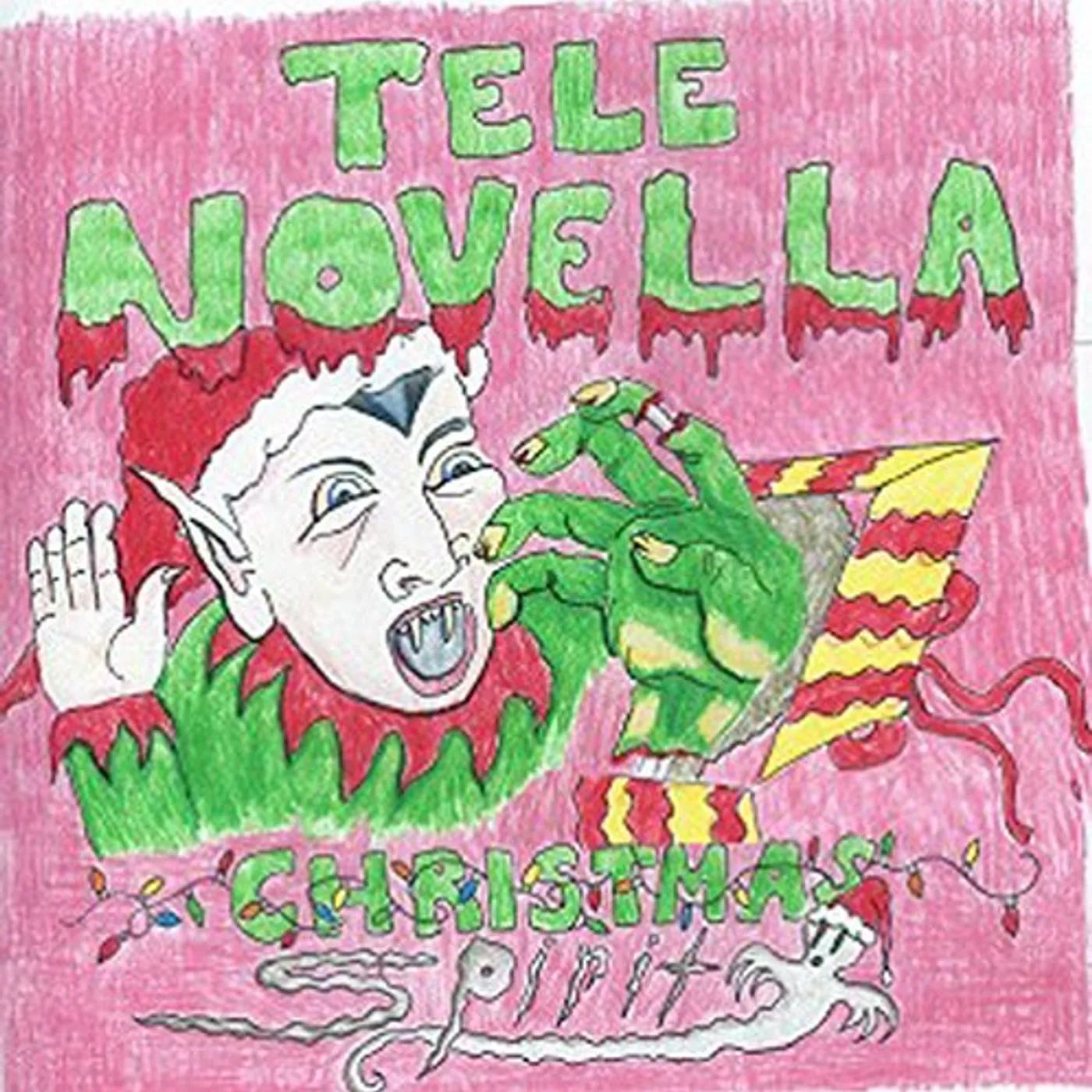 Tele Novella CHRISTMAS SPIRIT/PURPLE SNOWFLAKES Vinyl Record