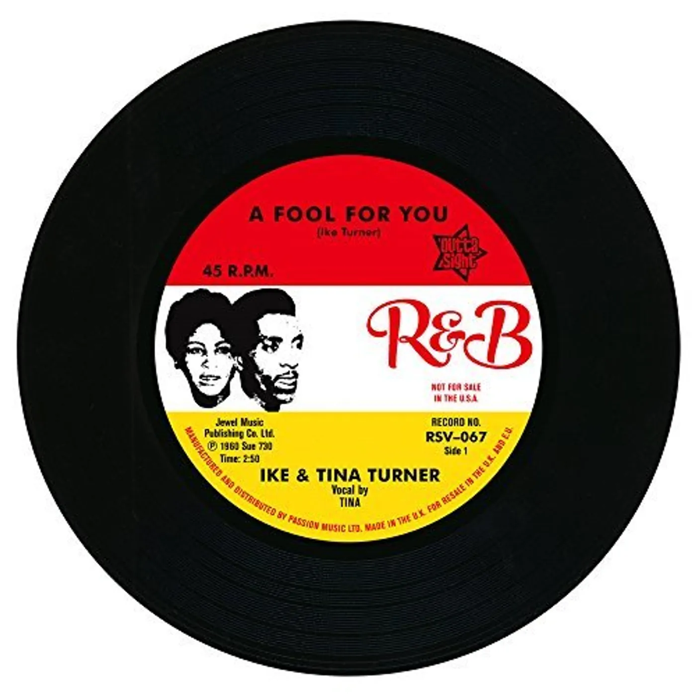 Ike & Tina Turner FOOL IN LOVE / IT'S GONNA WORK OUT FINE Vinyl Record