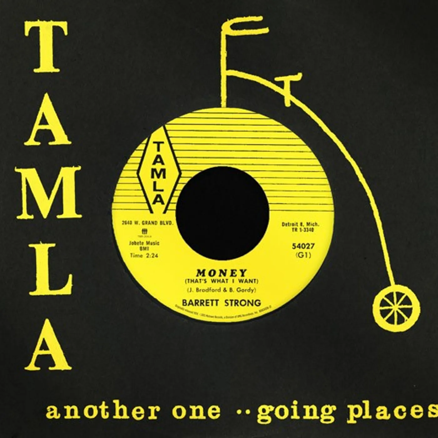 Barrett Strong MONEY / OH I APOLOGIZE Vinyl Record