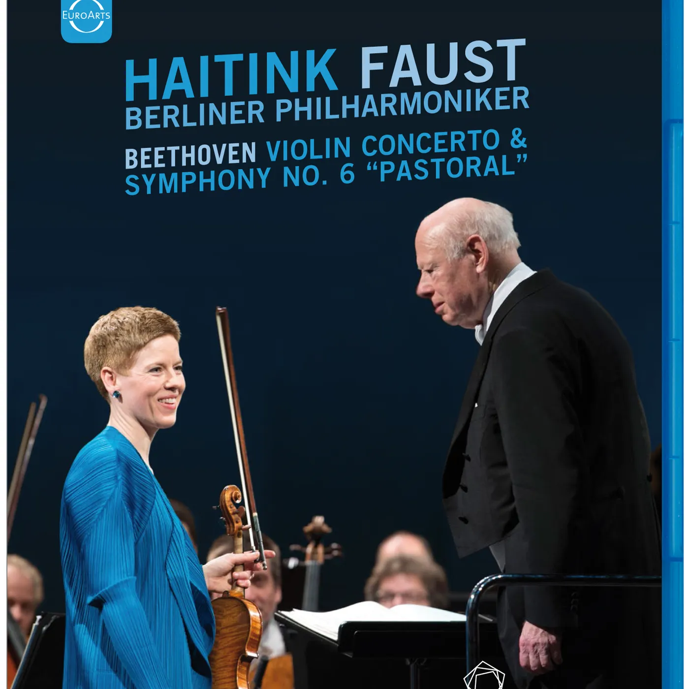 Bernard Haitink BEETHOVEN VIOLIN CONCERTO & SYMPHONY NO 6 PASTORAL Blu-ray