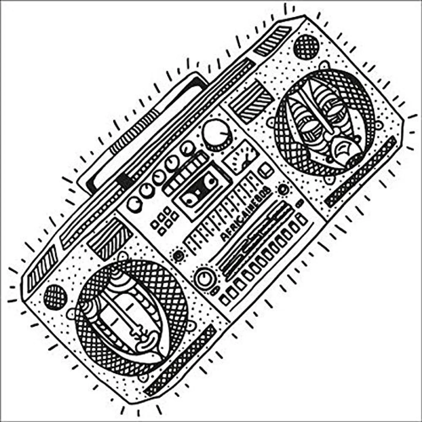 Africaine 808 BASAR Vinyl Record - 10 Inch Single, Digital Download Included