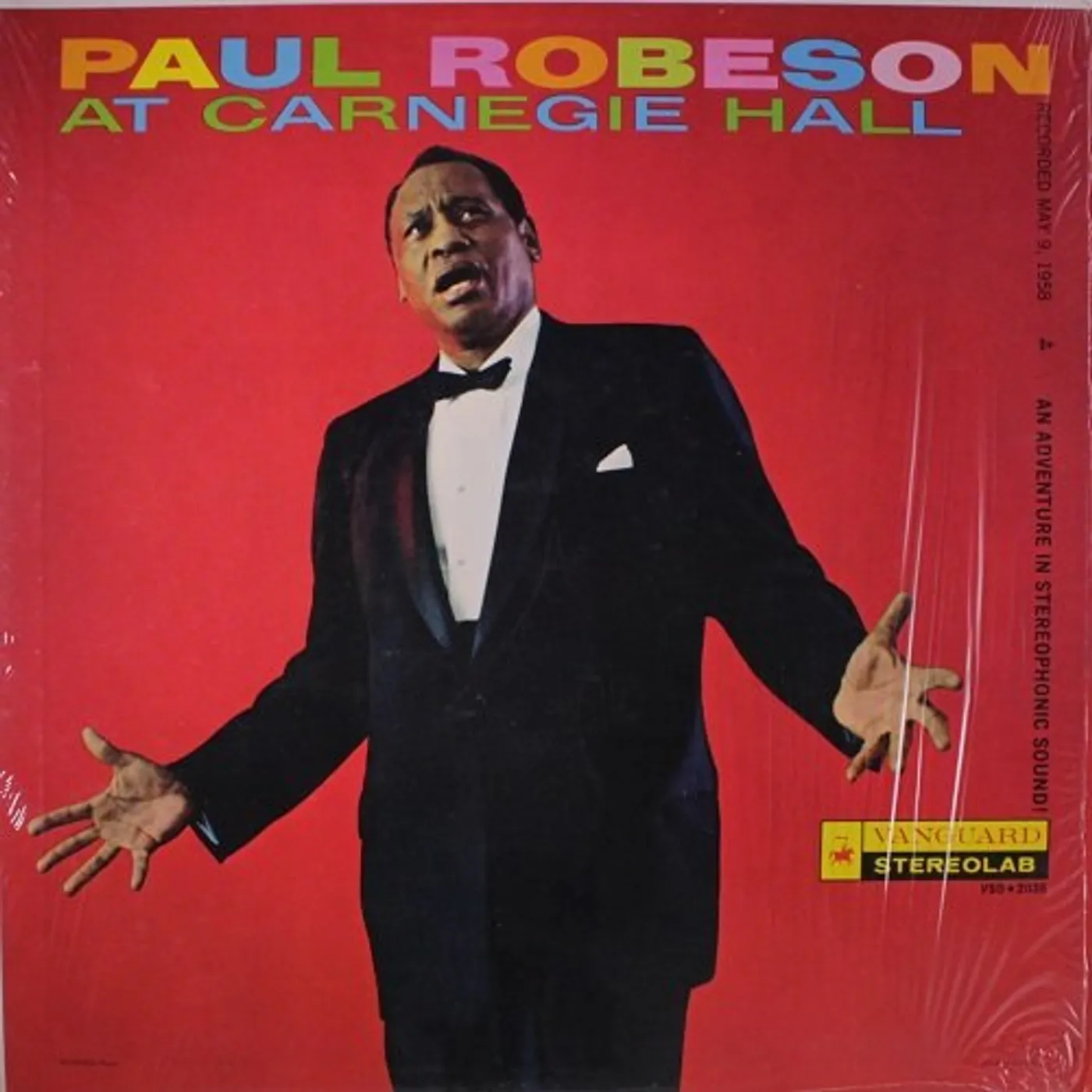 Paul Robeson At Carnegie Hall Vinyl Record