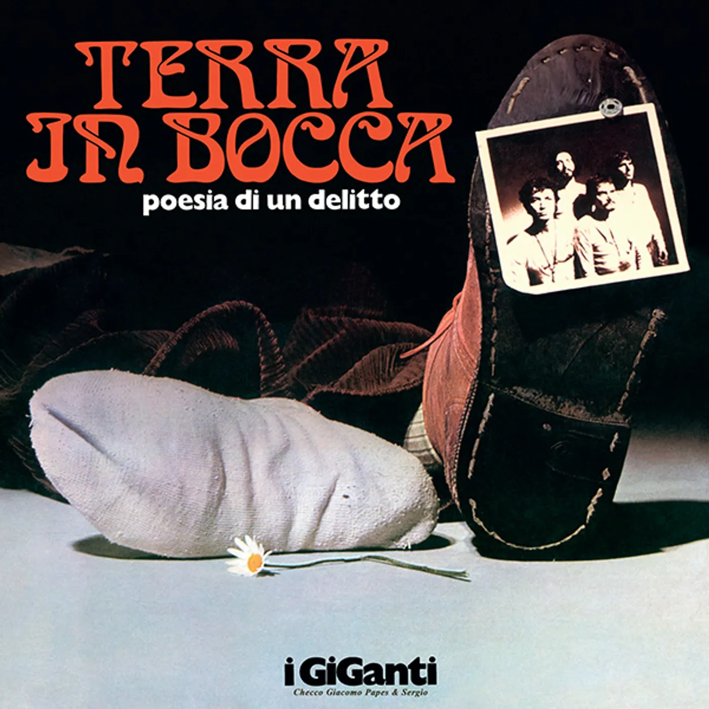 I Giganti TERRA IN BOCCA - POESIA PER UN DELITTO Vinyl Record