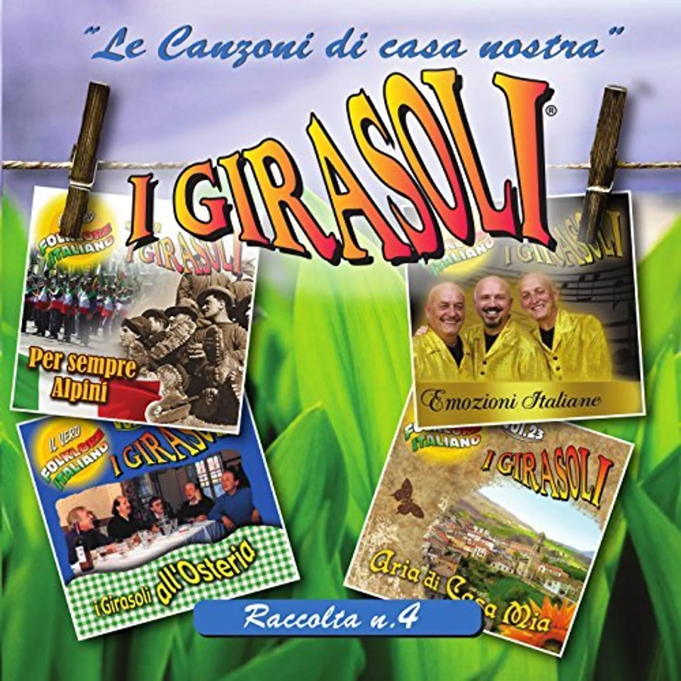 Girasoli LE CANZONI DI CASA NOSTRA - RACCOLTA N. 4 CD