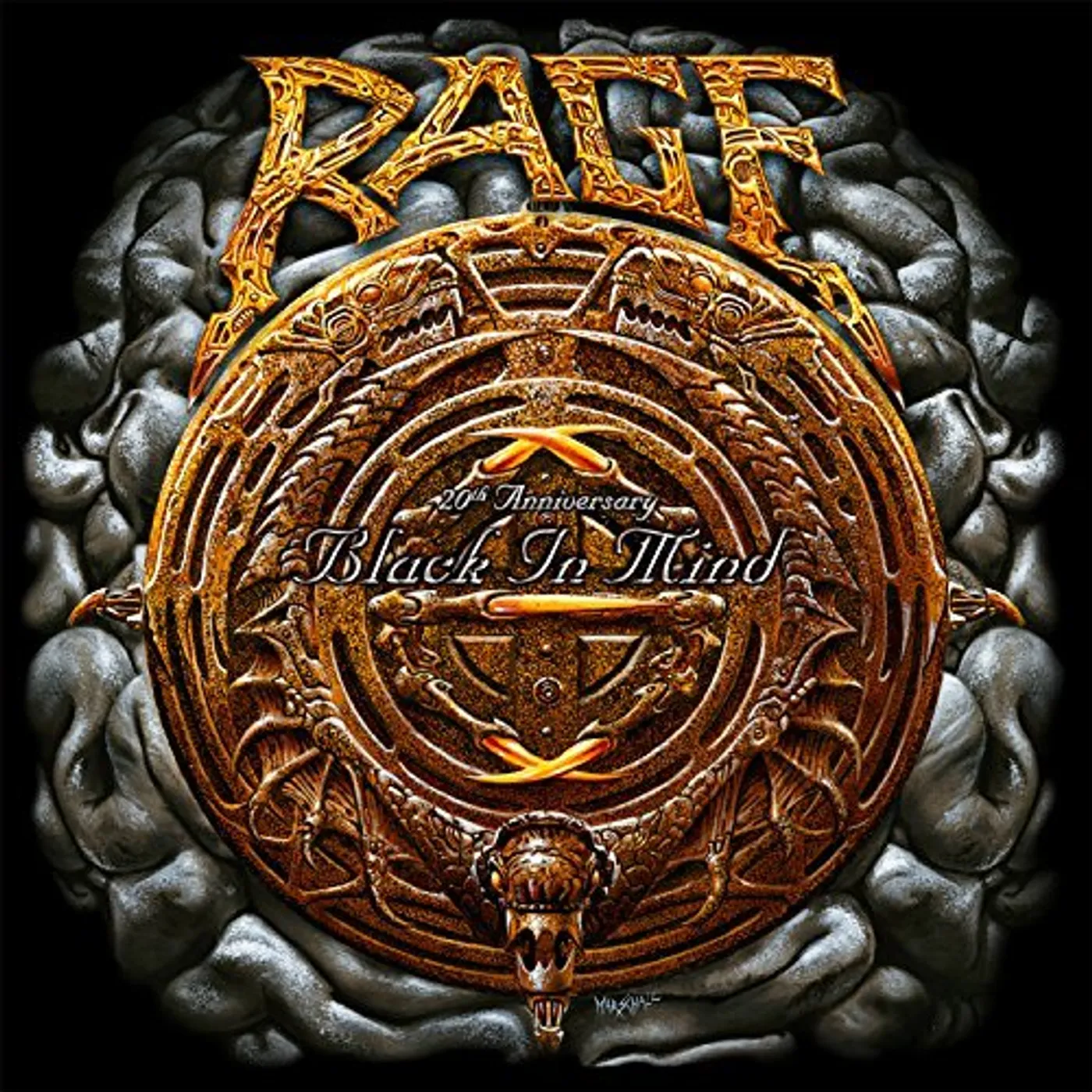 Rage BLACK IN MIND CD