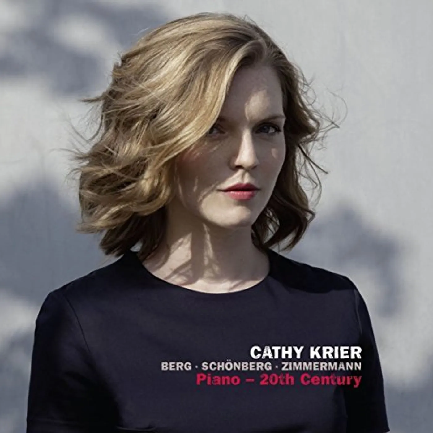 Cathy Krier BERG/SCHONBERG/ZIMMERMANN: PIANO - 20TH CENTURY Vinyl Record