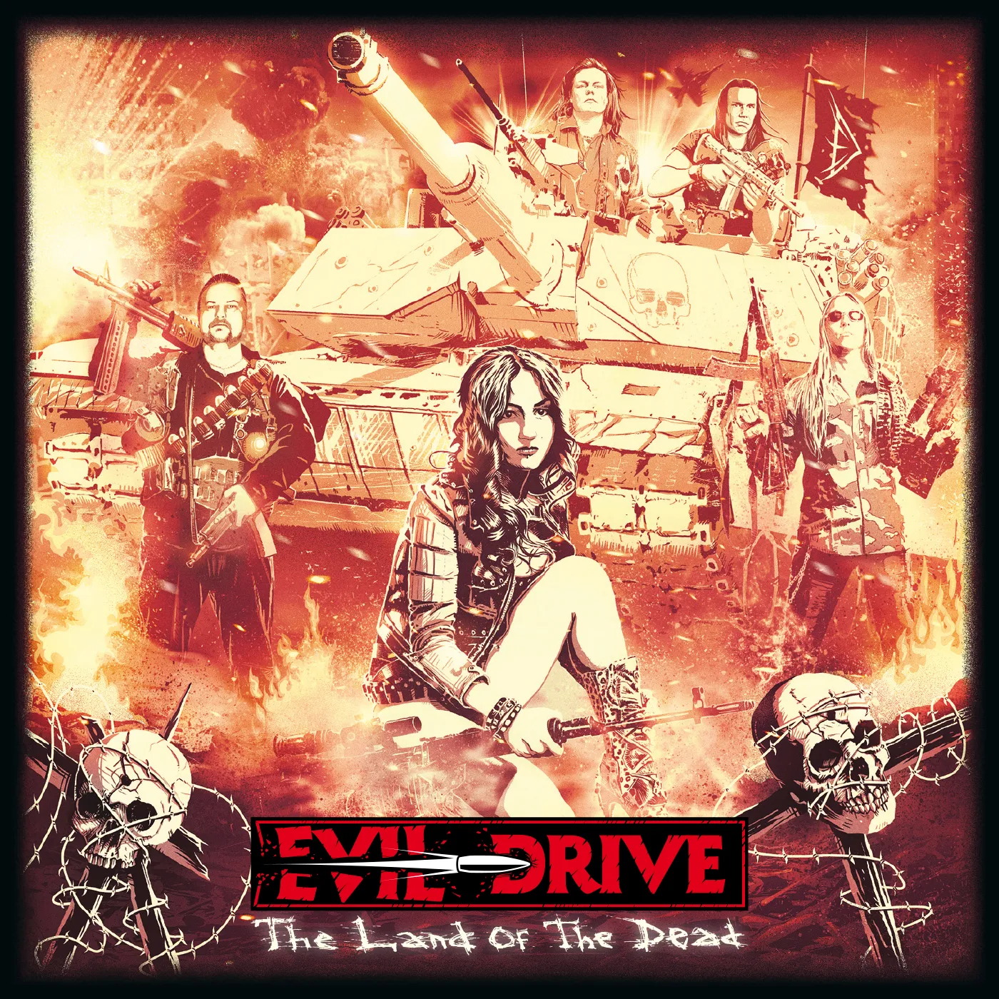 Evil Drive LAND OF THE DEAD CD