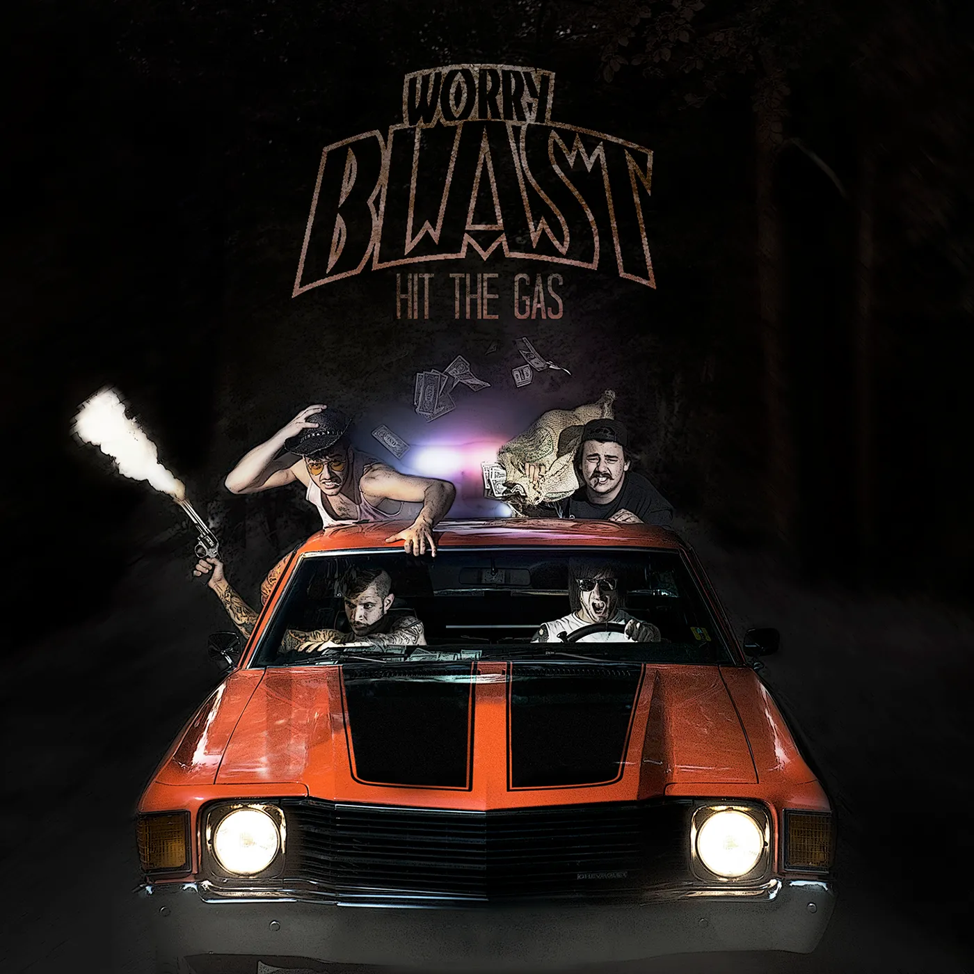 Worry Blast HIT THE GAS CD