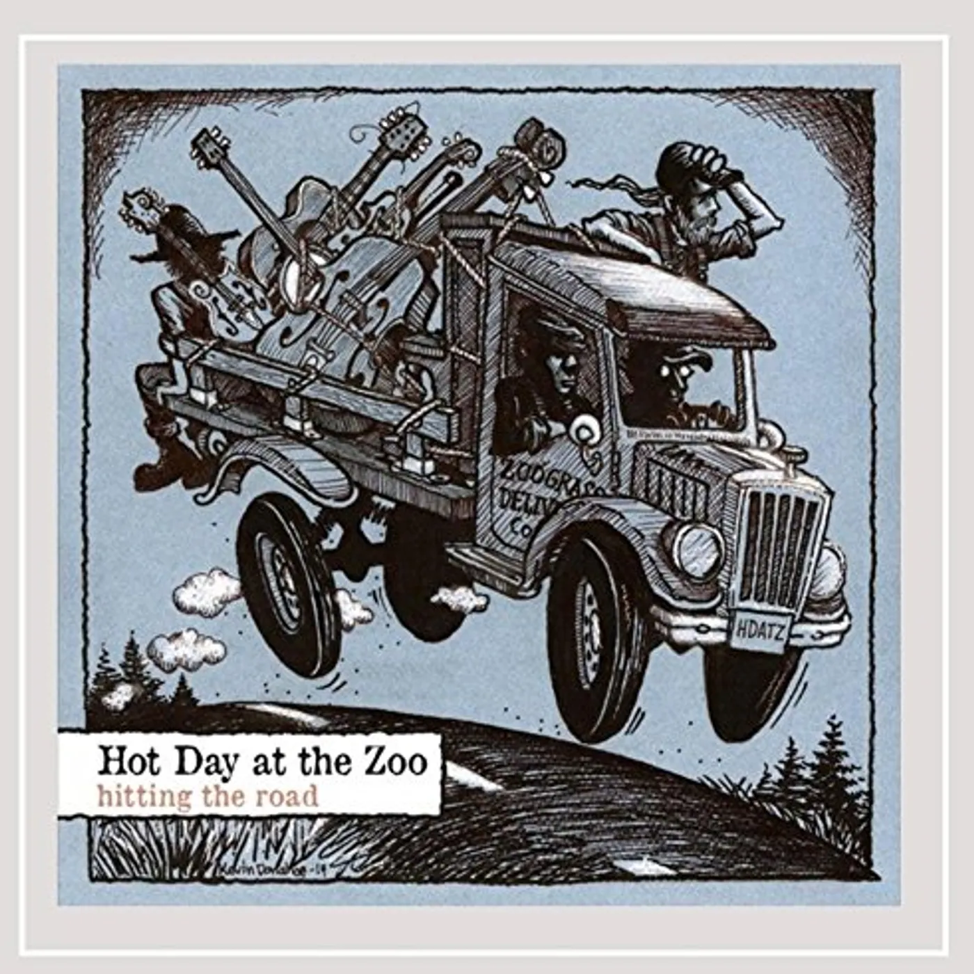 Hot Day at the Zoo HITTING THE ROAD CD
