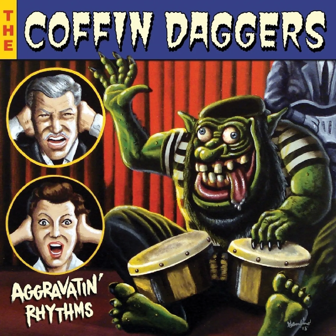 The Coffin Daggers Aggravatin' Rhythms Vinyl Record