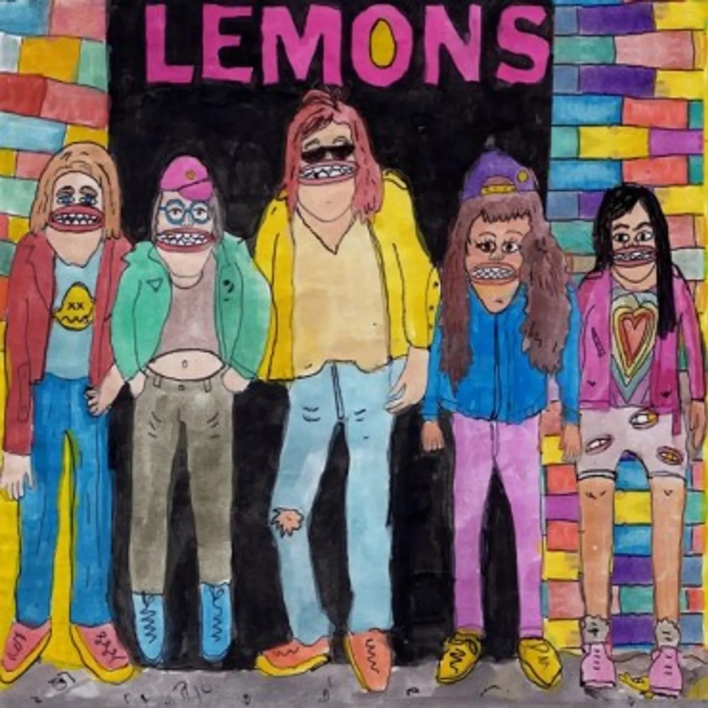 HELLO WE'RE THE LEMONS Vinyl Record