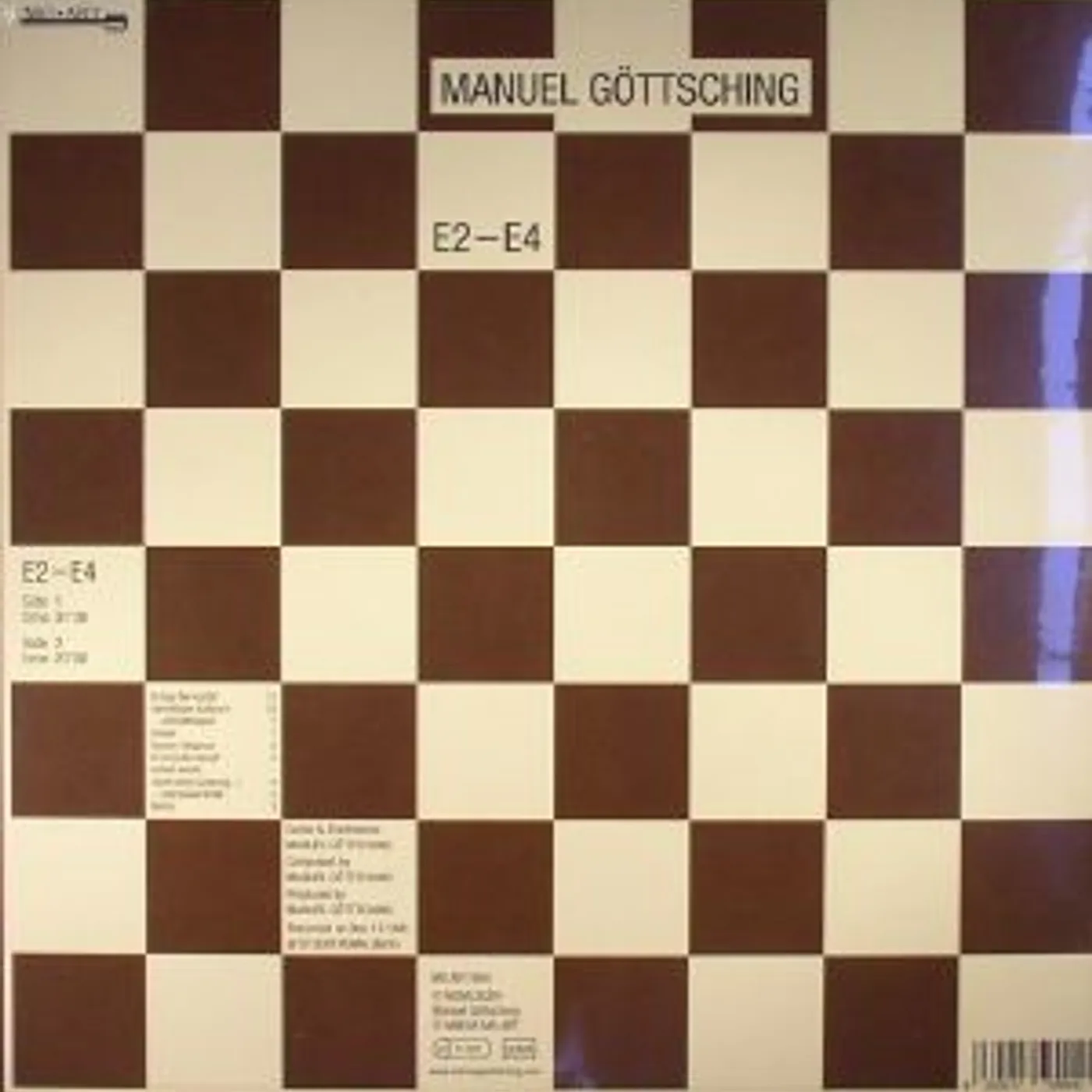 Manuel Göttsching E2-E4 (35TH ANNIVERSARY EDITION) Vinyl Record