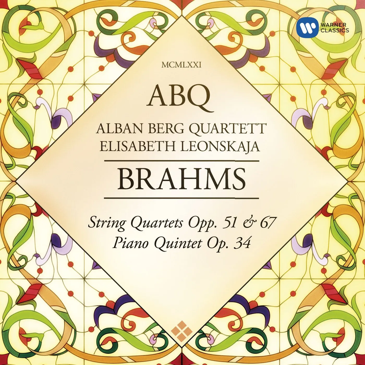 Alban Berg Quartett BRAHMS: STRING QUARTETS OP. 51 & 67 CD