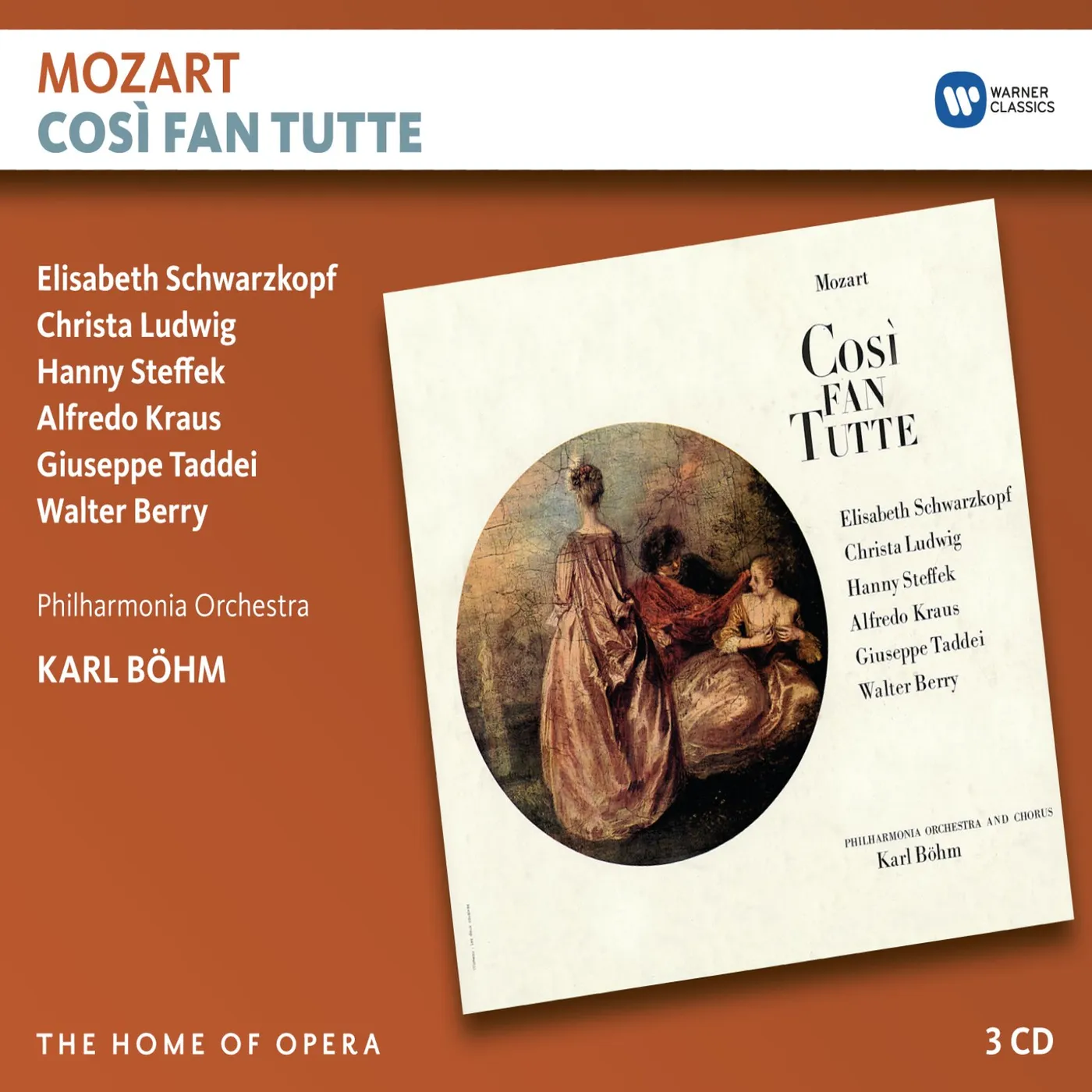 Mozart / Karl Bohm COSI FAN TUTTE CD