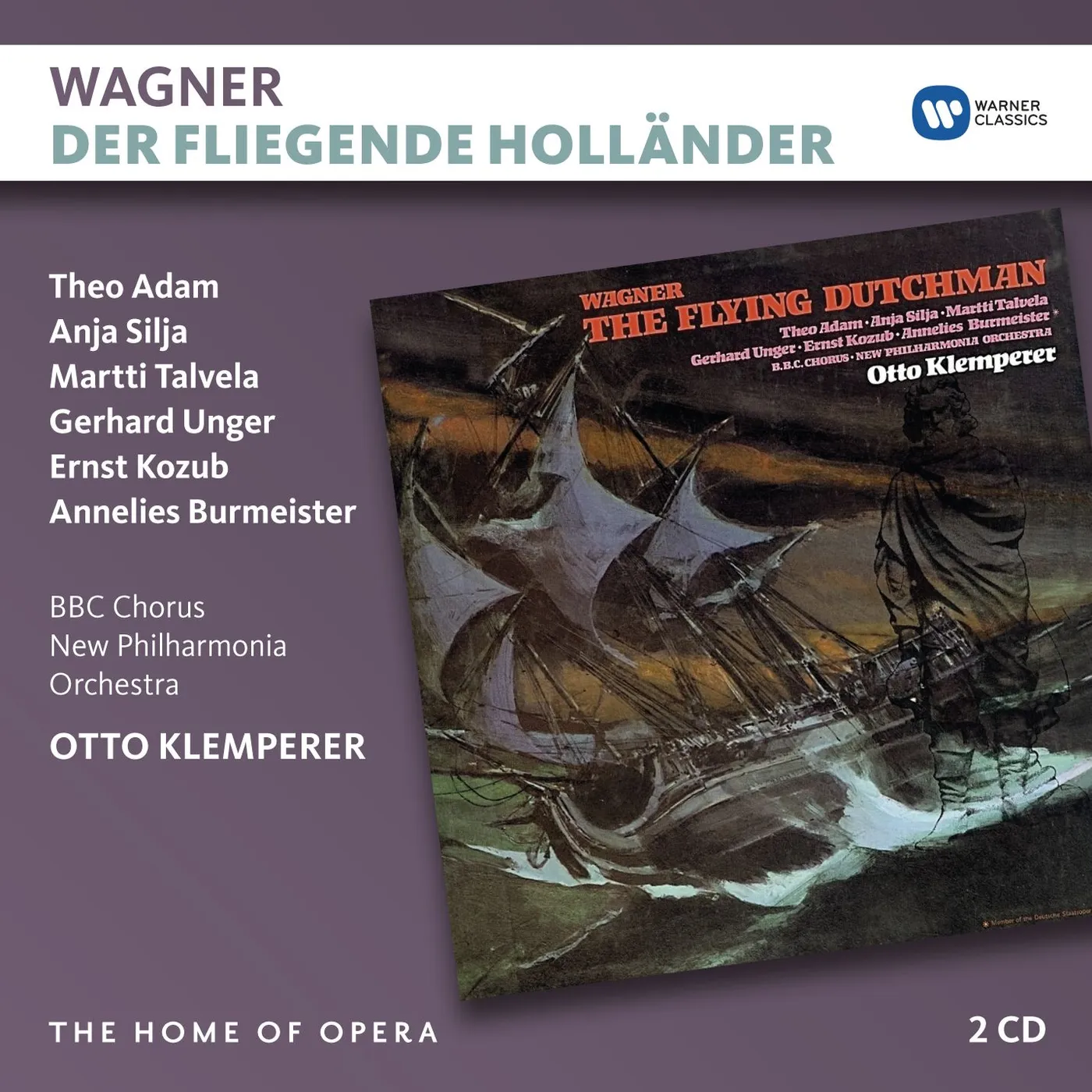 Otto Klemperer WAGNER: DER FLIEGENDE HOLLANDE CD