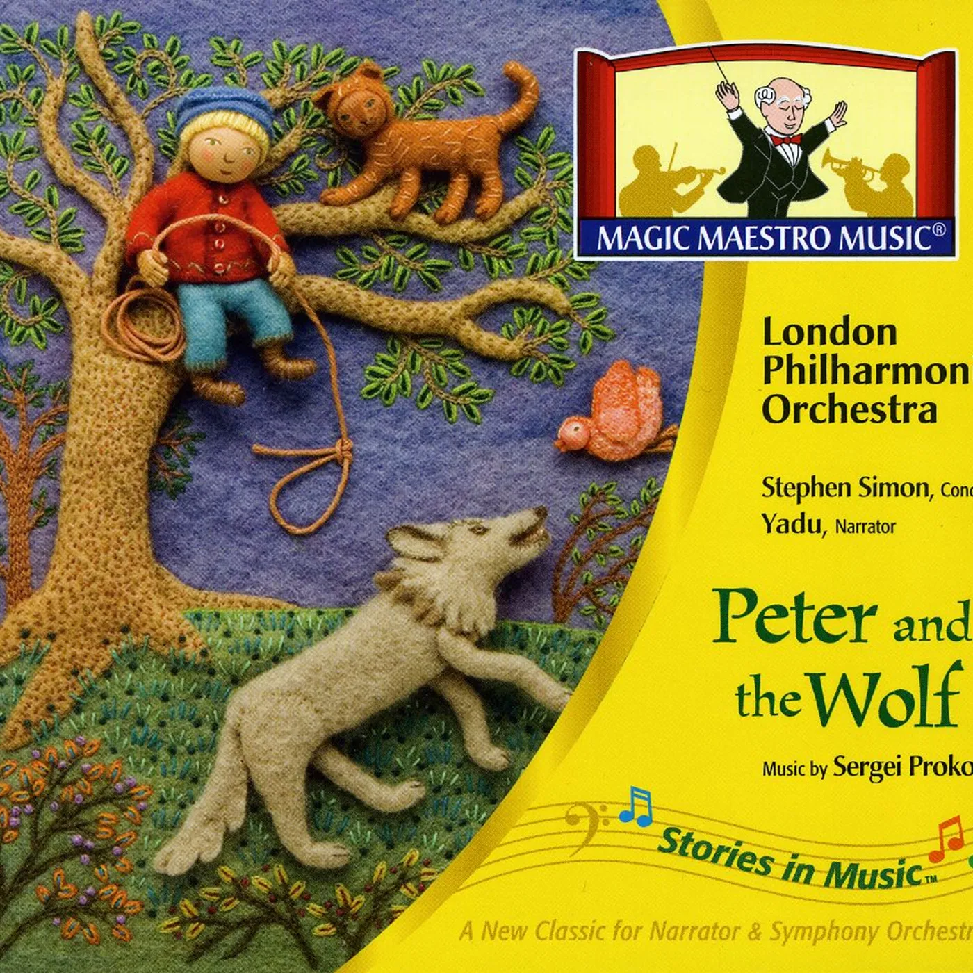London Philharmonic Orchestra STORIES IN MUSIC: PETER & THE WOLF CD