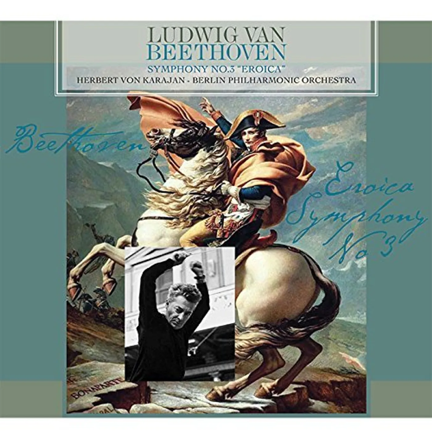 Herbert Von Karajan / Berlin Philharmonic Orch BEETHOVEN: SYMPHONY NO. 3 EROICA Vinyl Record