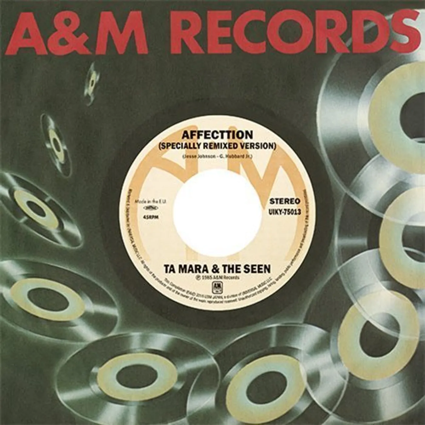 Ta Mara & The Seen UM X CAPTAIN VINYL: AFFECTTION/YOU & MUSIC Vinyl Record
