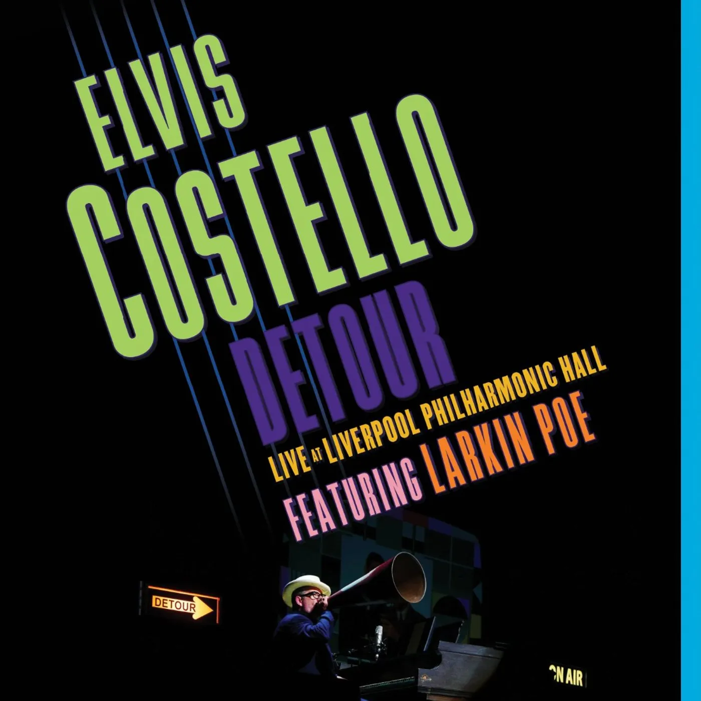 Elvis Costello DETOUR LIVE AT LIVERPOOL PHILHARMONIC HALL Blu-ray