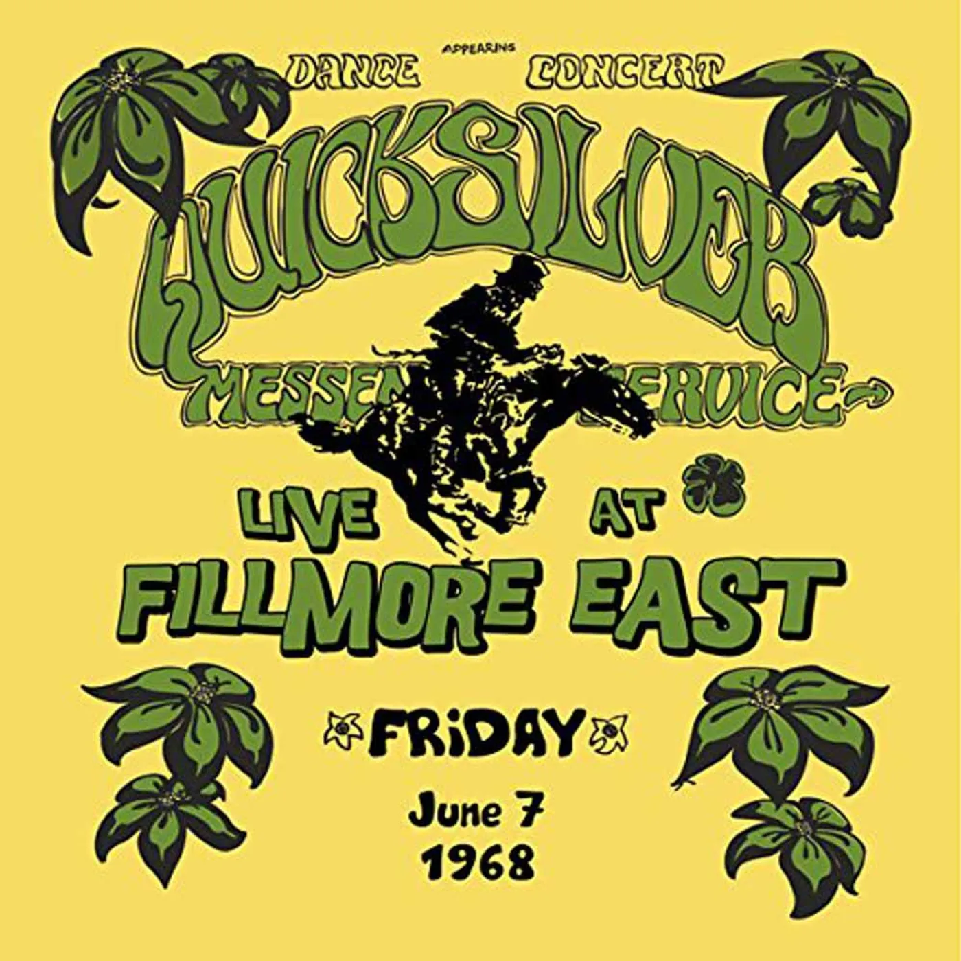 Quicksilver Messenger Service LIVE AT FILLMORE EAST FRIDAY JUNE 7 1968 Vinyl Record