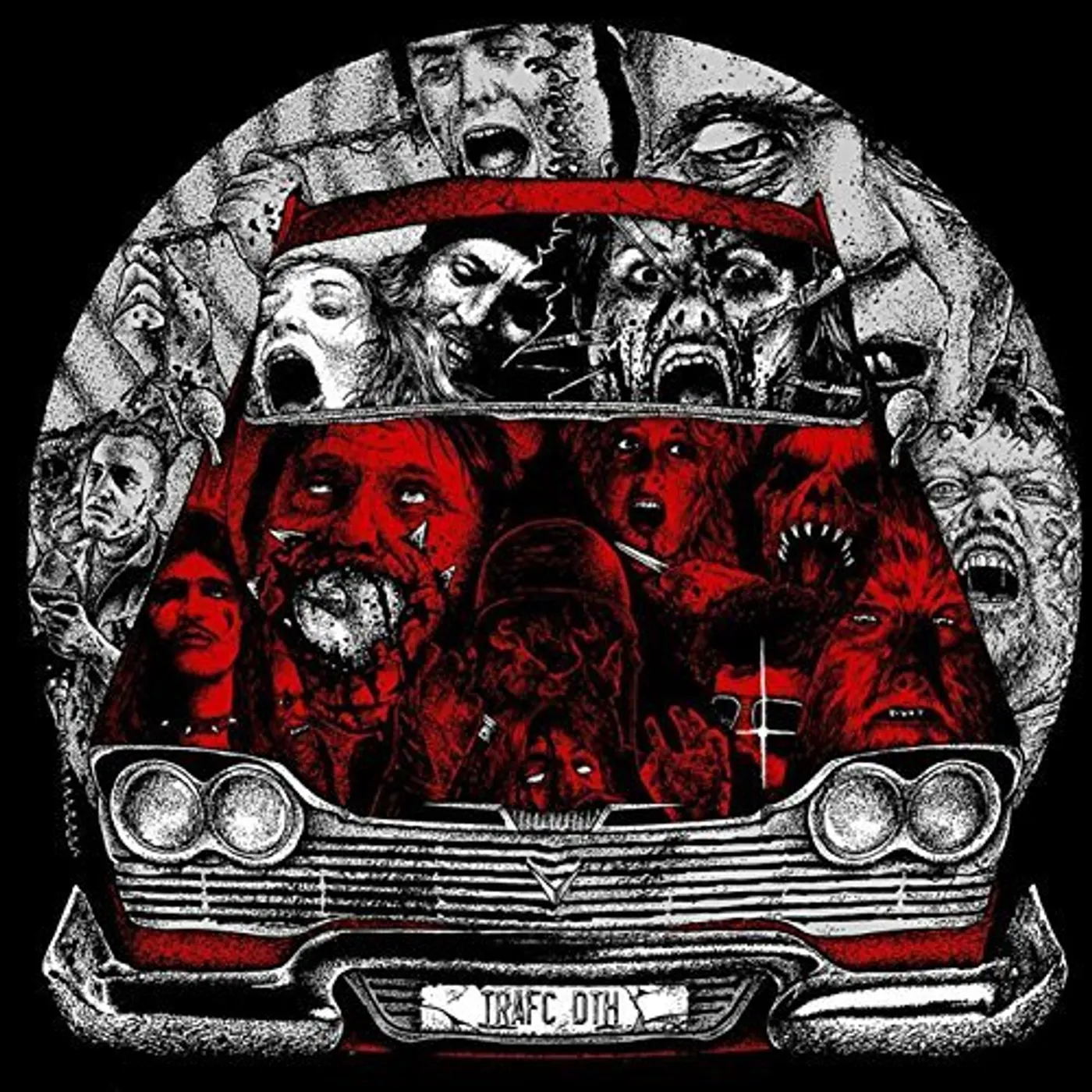 Traffic Death TERROR ON THE FREEWAY Vinyl Record