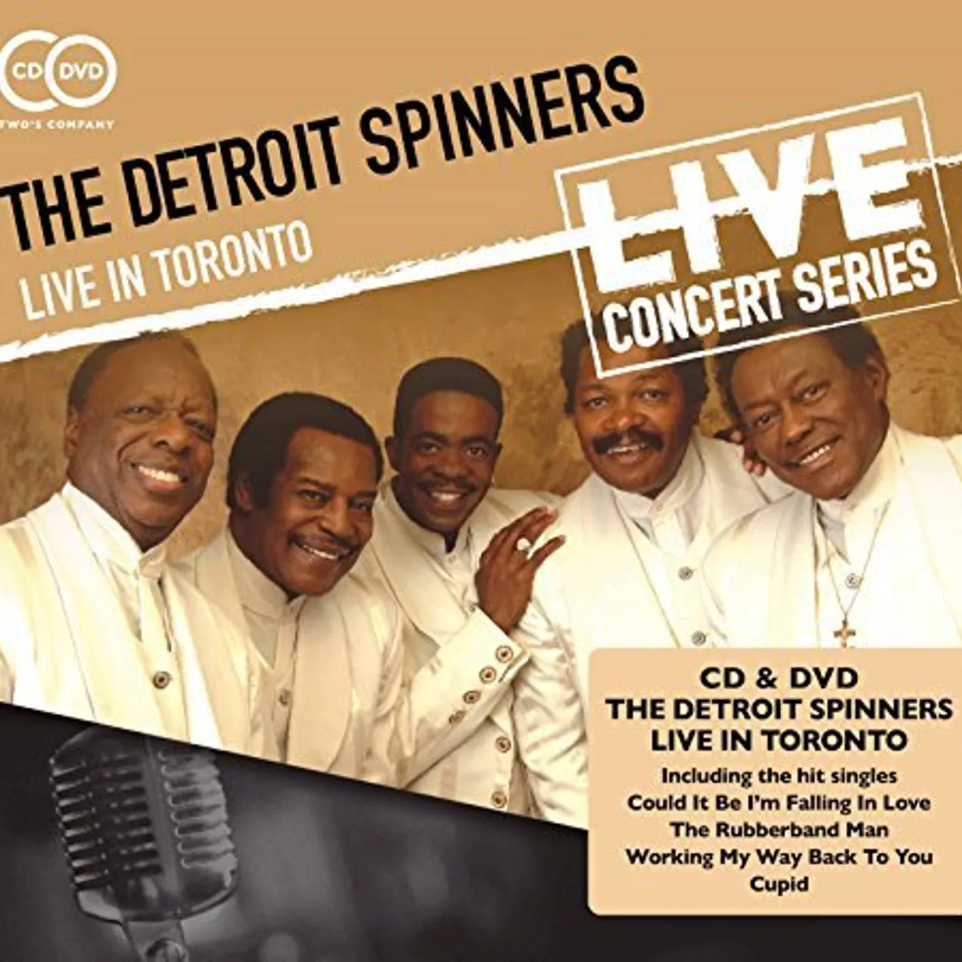 Detroit Spinners LIVE IN TORONTO CD