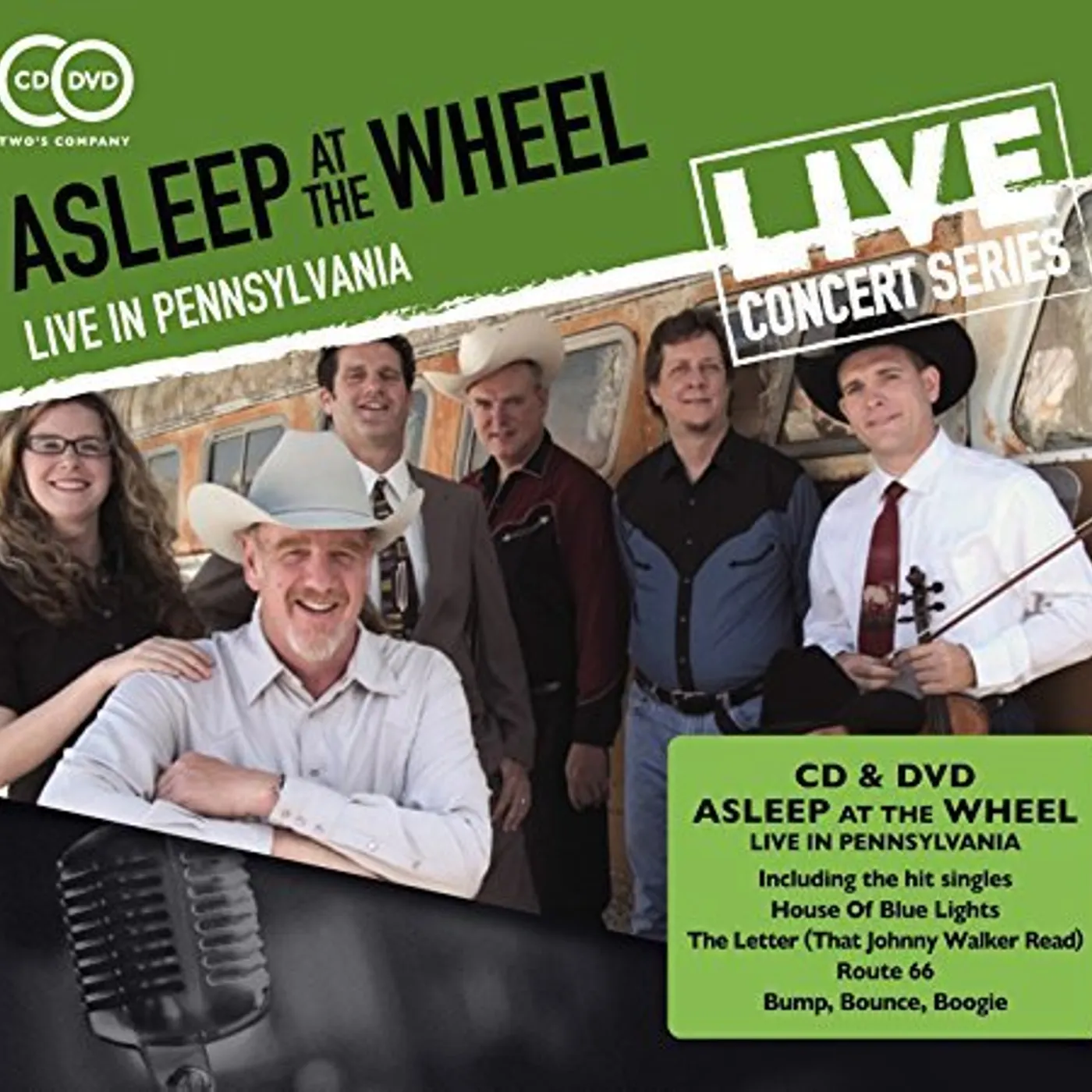 Asleep At The Wheel LIVE IN PENNSYLVANIA CD