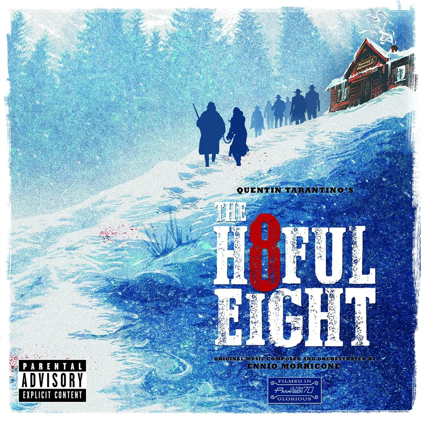 QUENTIN TARANTINO'S THE HATEFUL EIGHT / O.S.T. QUENTIN TARANTINO'S THE HATEFUL EIGHT / Original Soundtrack Vinyl Record
