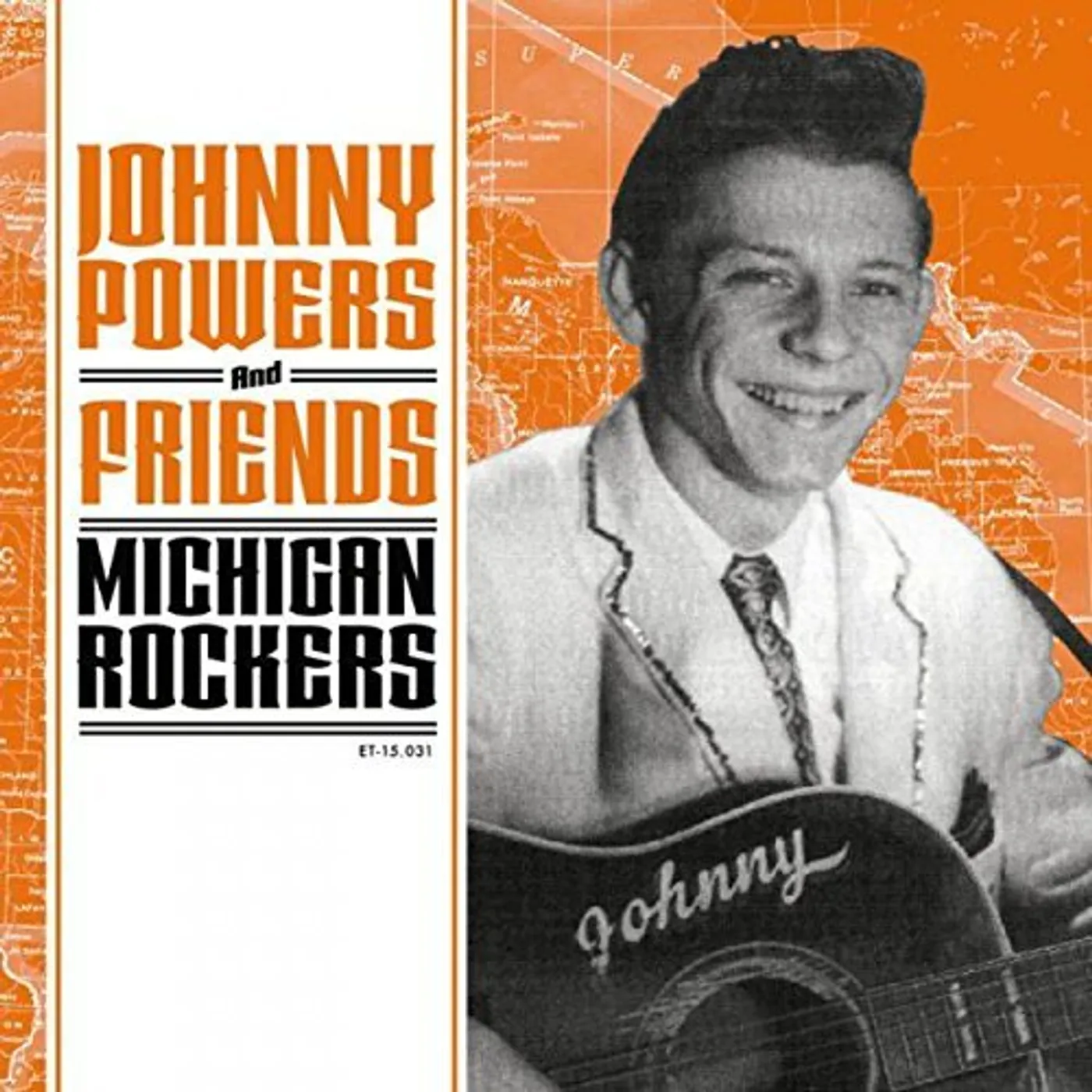 JOHNNY POWERS & FRIENDS: MICHIGAN ROCKERS / VAR Vinyl Record