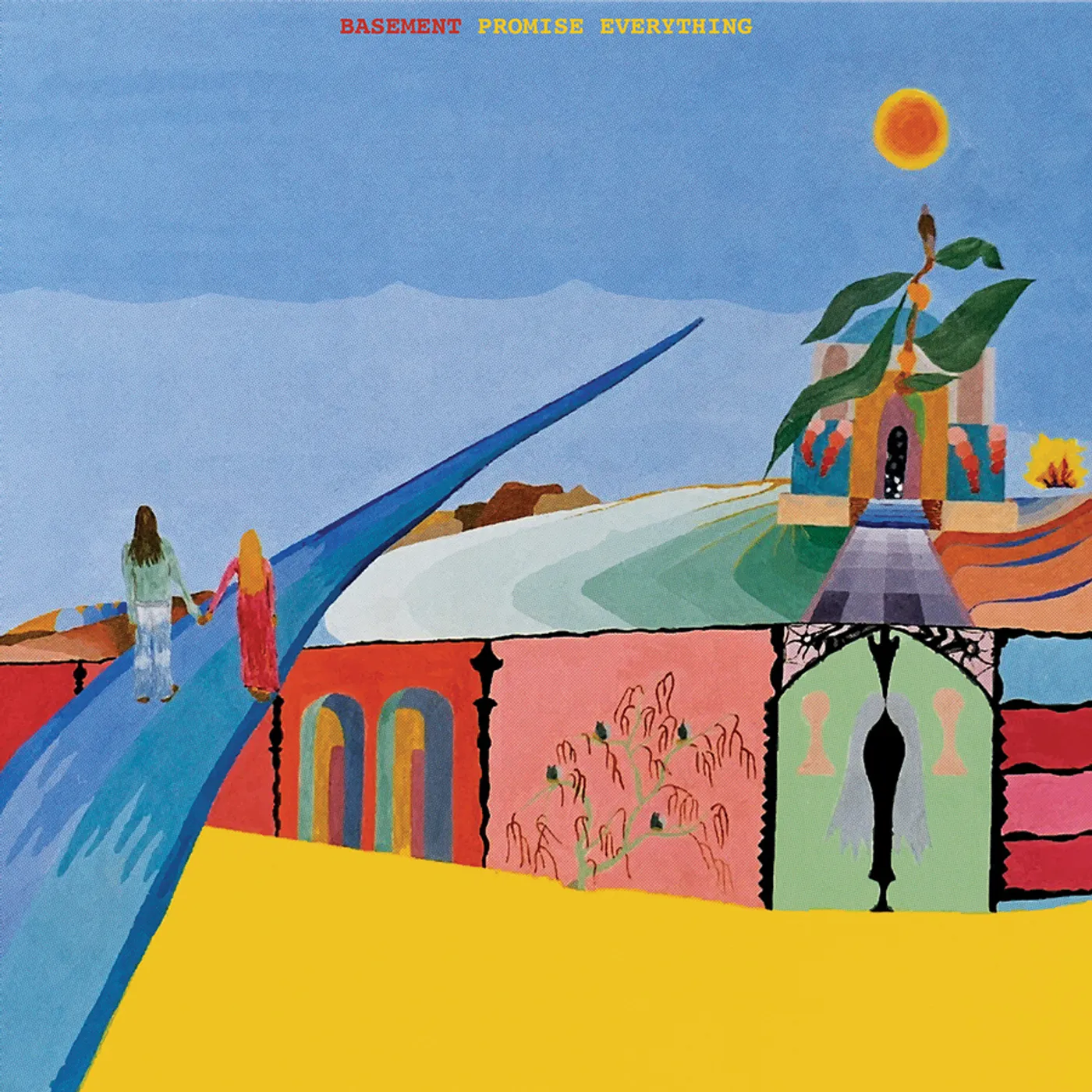 Basement PROMISE EVERYTHING Vinyl Record - UK Release