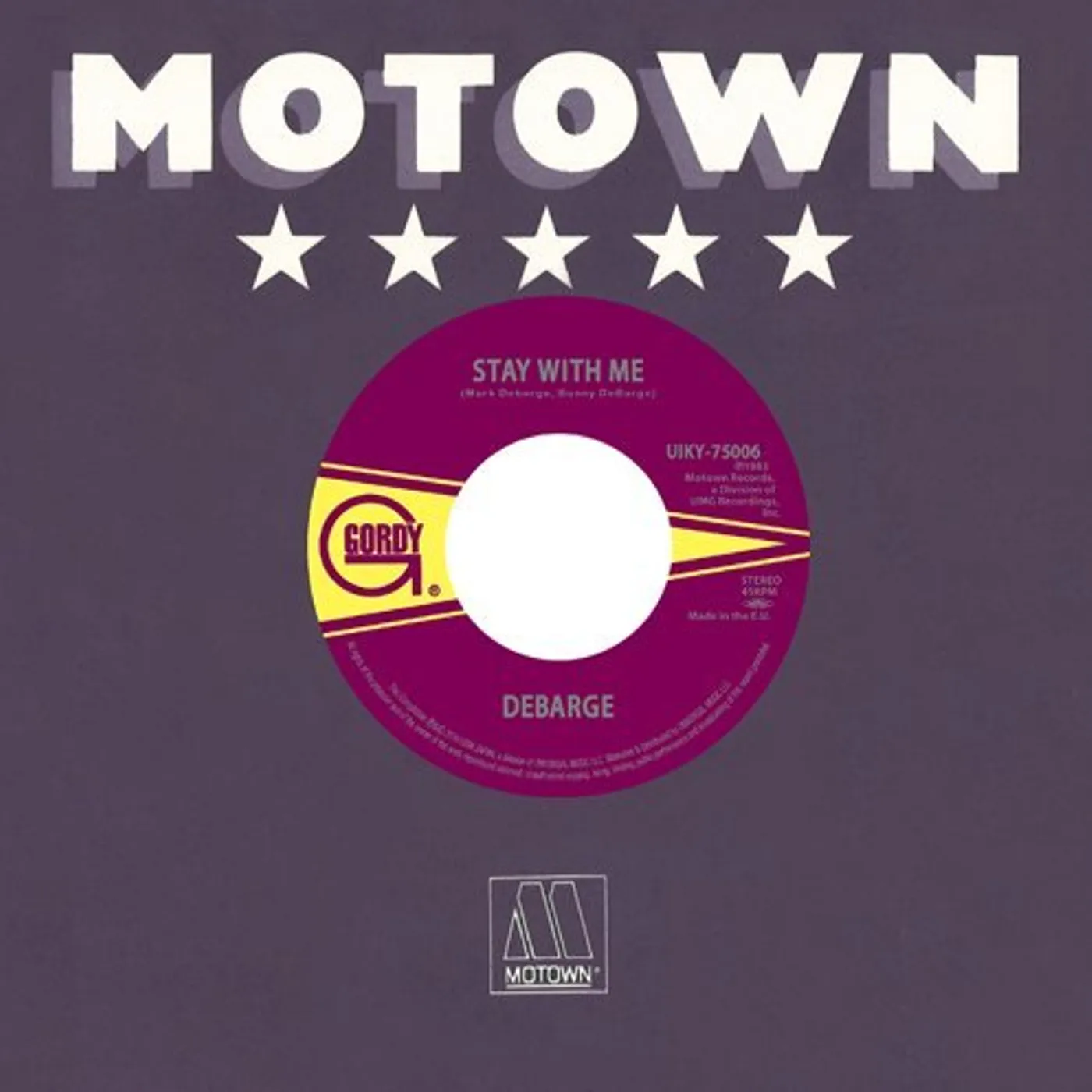 DEBARGE / BLACKBYRDS STAY WITH ME/MYSTERIOUS VIBES Vinyl Record - Japan Release
