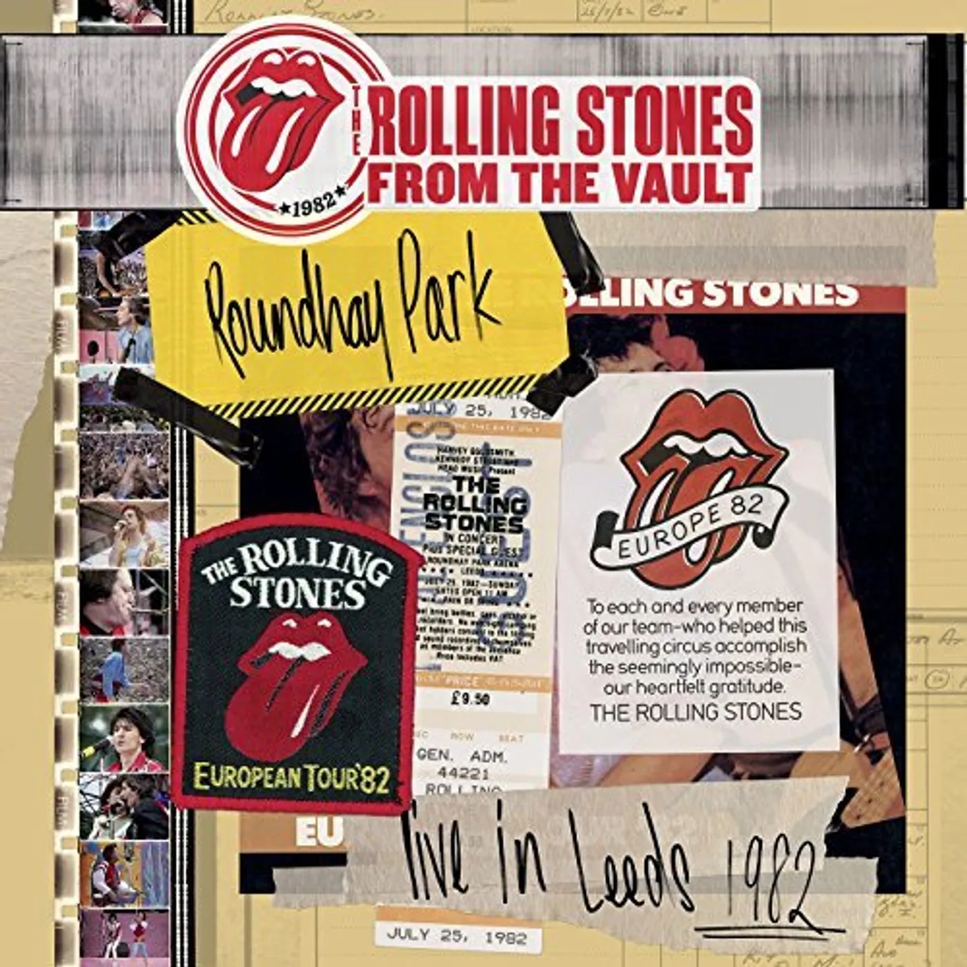 The Rolling Stones FROM THE VAULT: LIVE IN LEEDS 1982 Vinyl Record