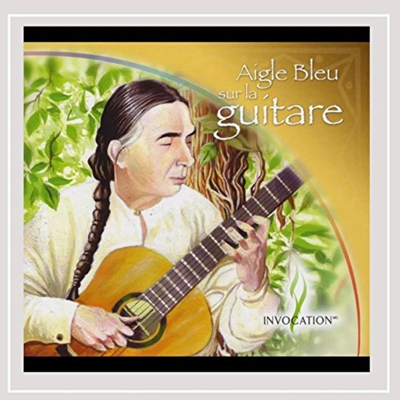 AIGLE BLEU SUR LA GUITARE CD