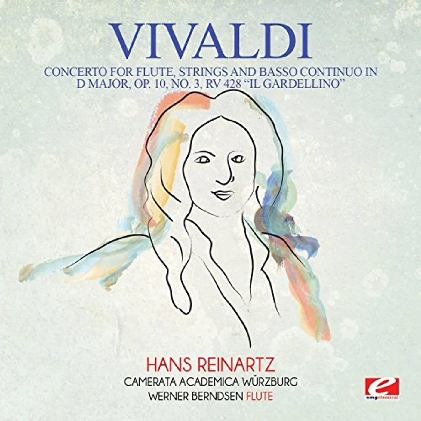 Vivaldi CONCERTO FOR FLUTE STRINGS & BASSO CONTINUO IN D CD