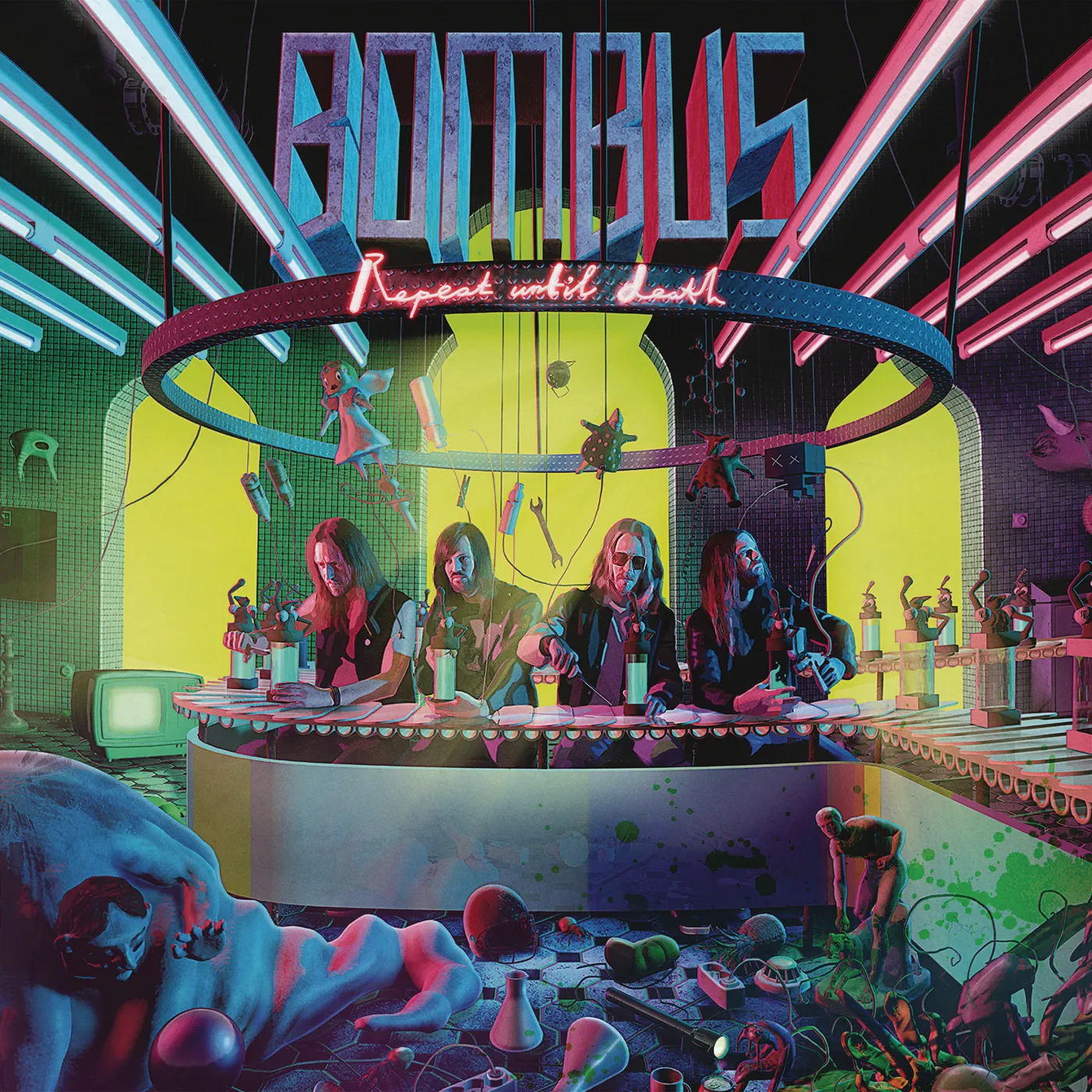 Bombus Repeat Until Death Vinyl Record
