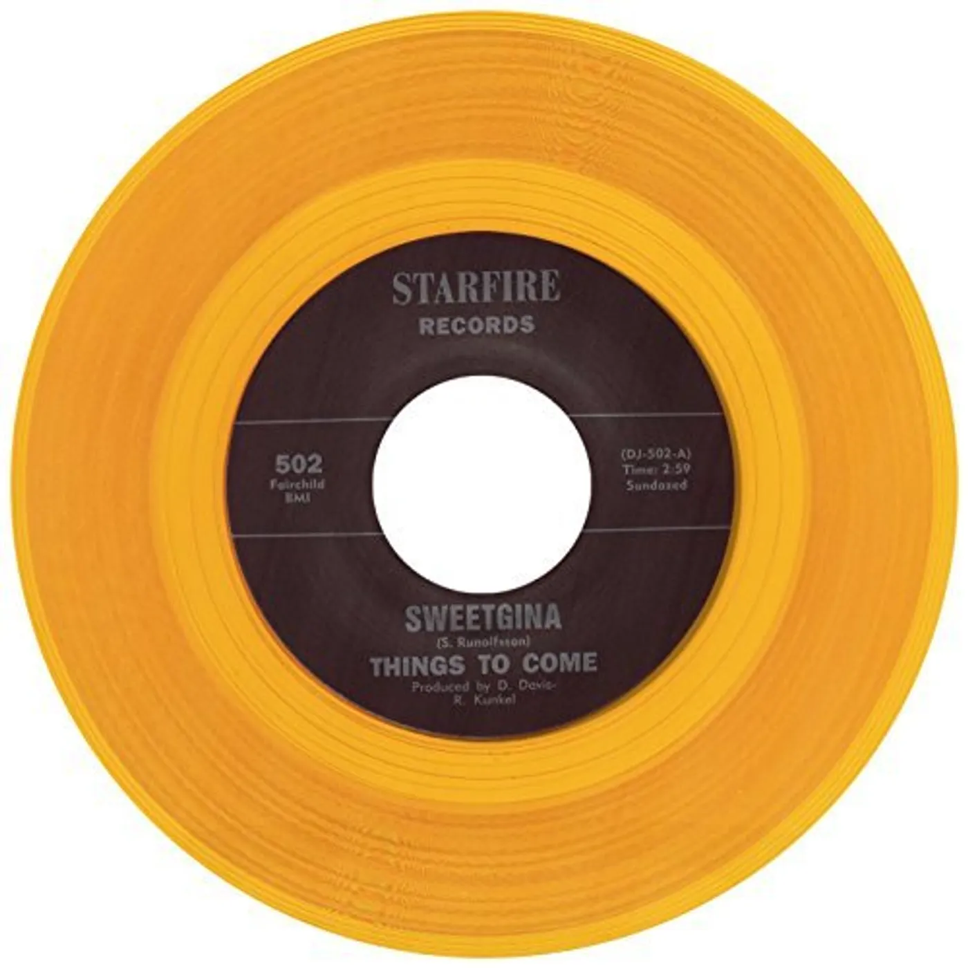 Things To Come SWEETGINA / SPEAK OF Vinyl Record