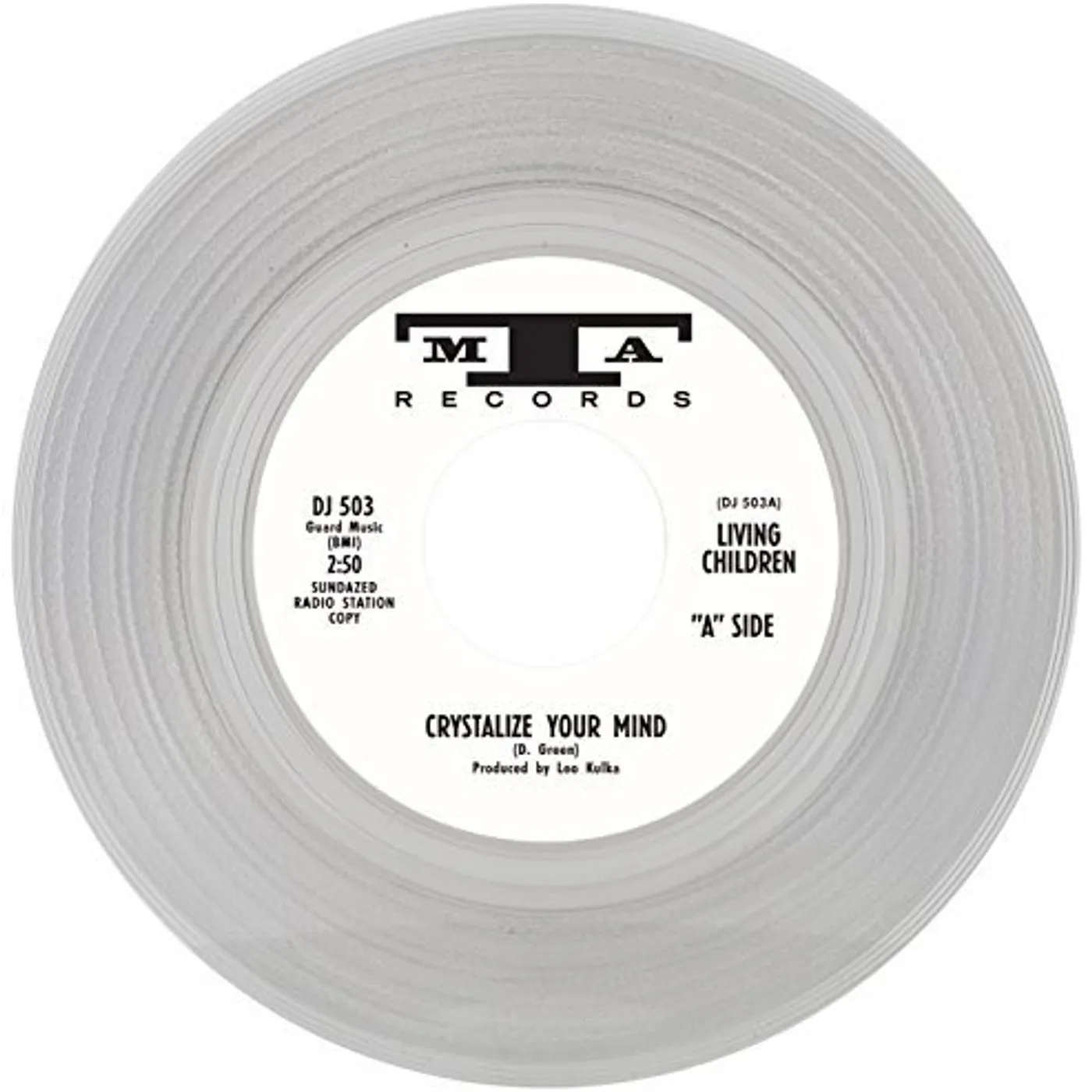 Living Children Crystalize Your Mind / Now It's Over Vinyl Record