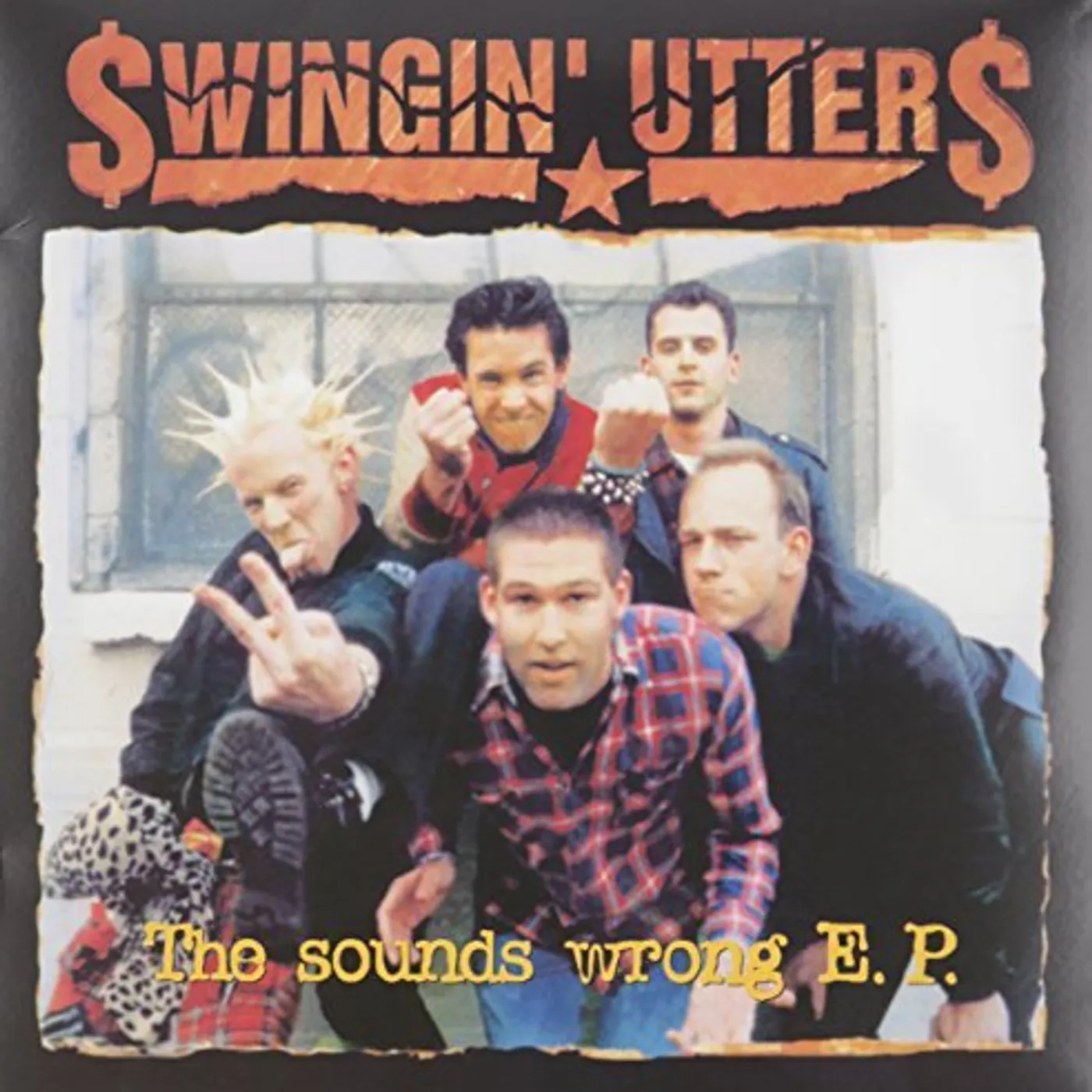 Swingin' Utters SOUNDS WRONG EP Vinyl Record