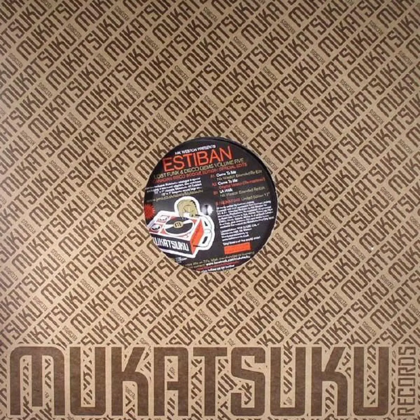 MUKATSUKU VS BBE - OFFICIAL EDITS / VARIOUS Vinyl Record - UK Release