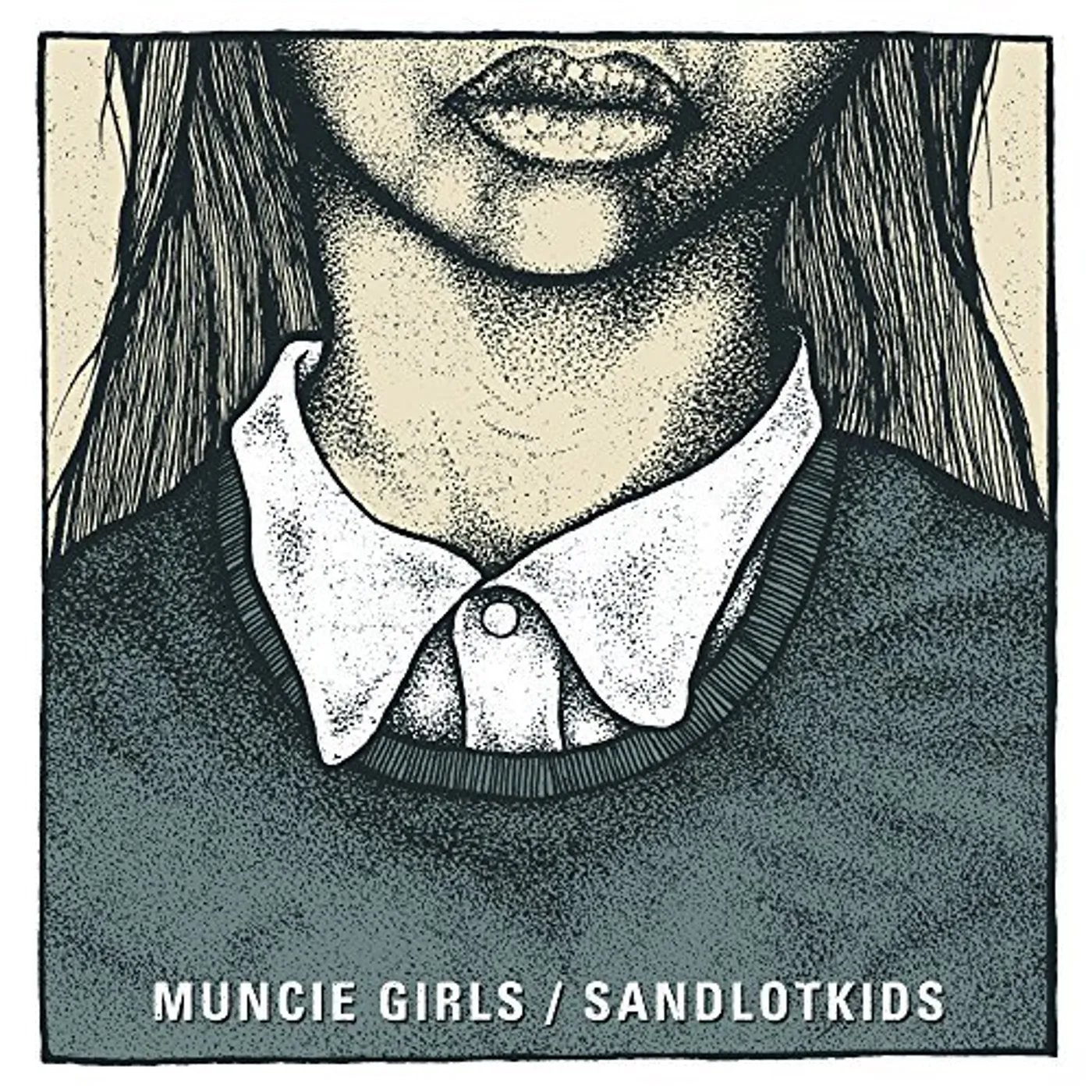 MUNCIE GIRLS / SANDLOT KIDS SPLIT 7 Vinyl Record