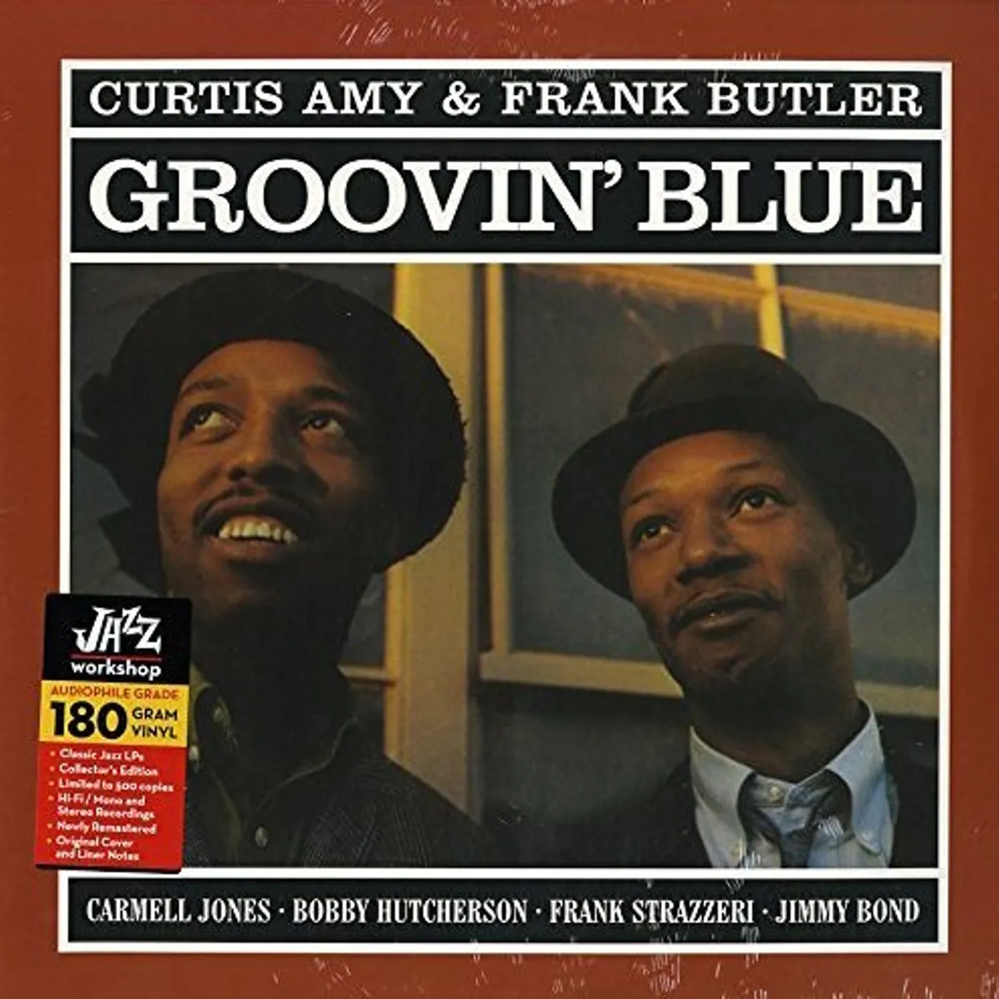 Curtis Amy & Frank Butler GROOVIN BLUE Vinyl Record