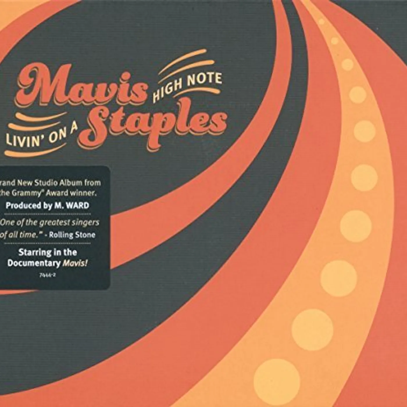 Mavis Staples LIVIN ON A HIGH NOTE Vinyl Record