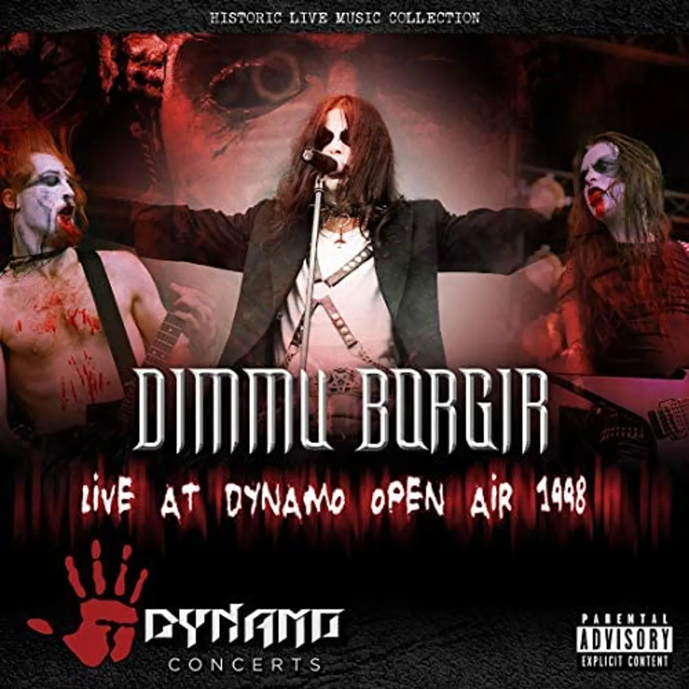 Dimmu Borgir LIVE AT DYNAMO OPEN AIR 1998 Vinyl Record - Gatefold Sleeve